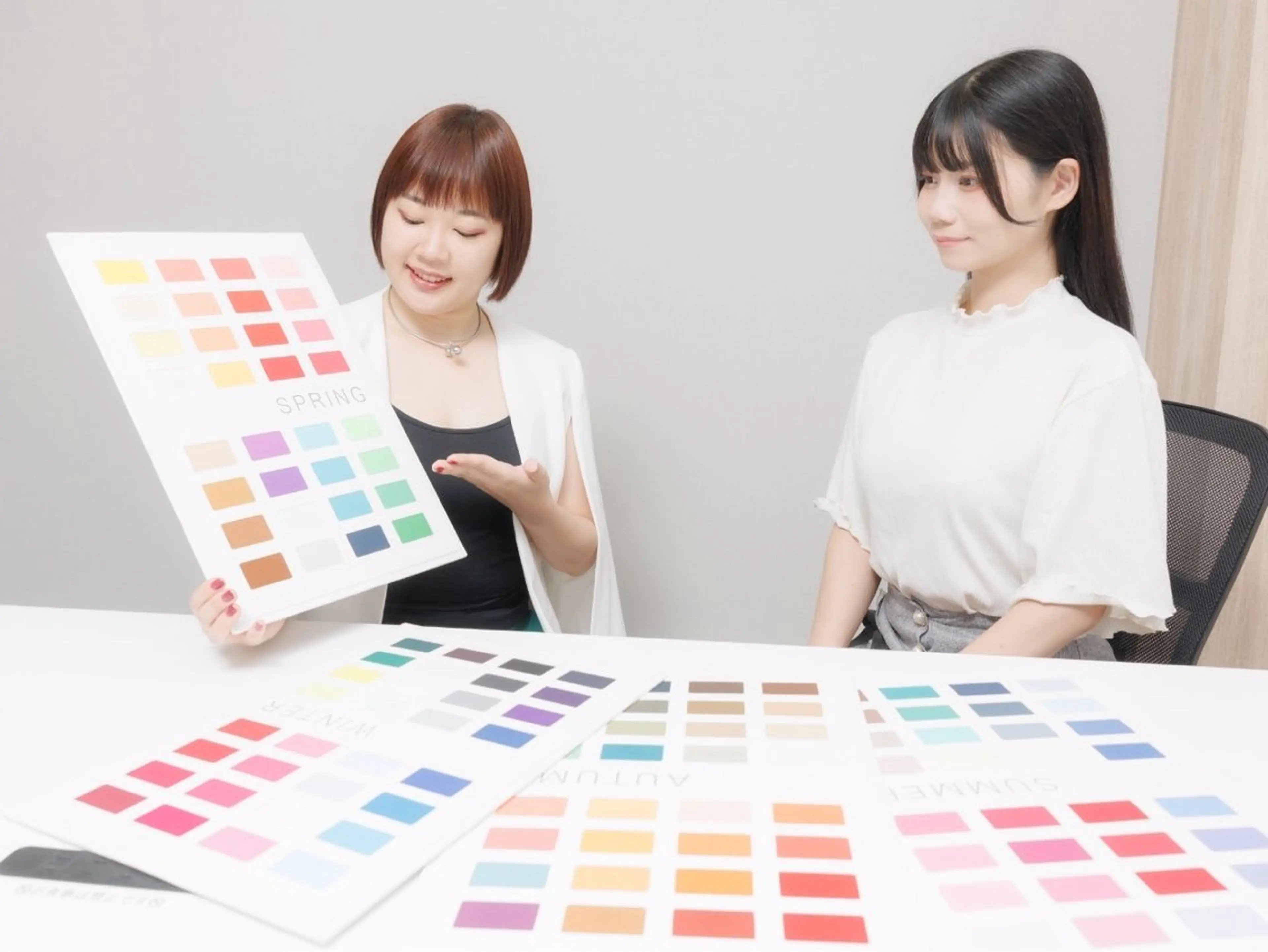【診断2セットコース🌟】パーソナルカラー診断・骨格診断・顔タイプ診断から2つ (1.5h)の写真