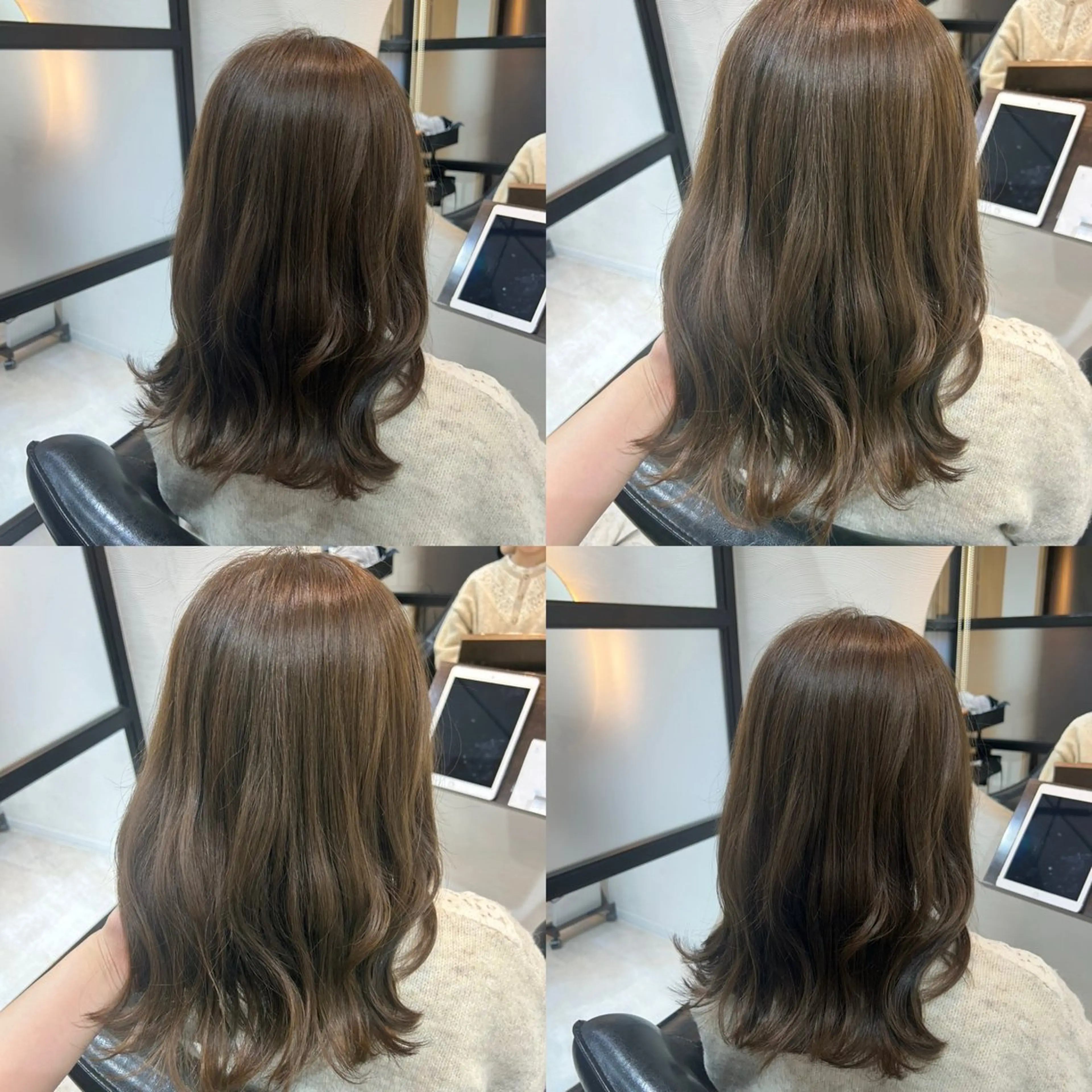 ミディアム カラー ヘアカラー トリートメント 🤍透明感/韓国風 🤍サクラギヒトミのヘアスタイル