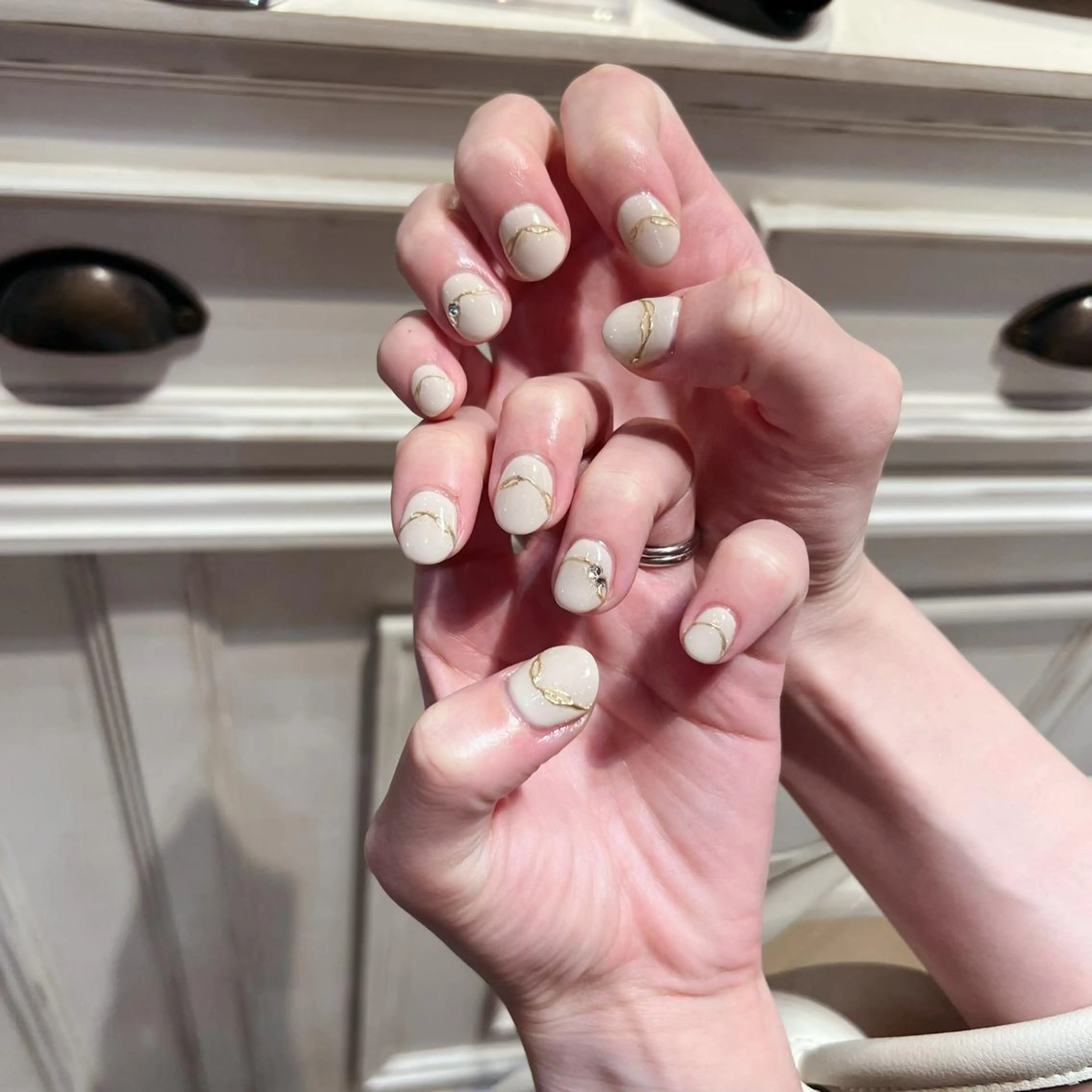 ネイル ハンドネイル 鈴木 優希のネイルデザイン