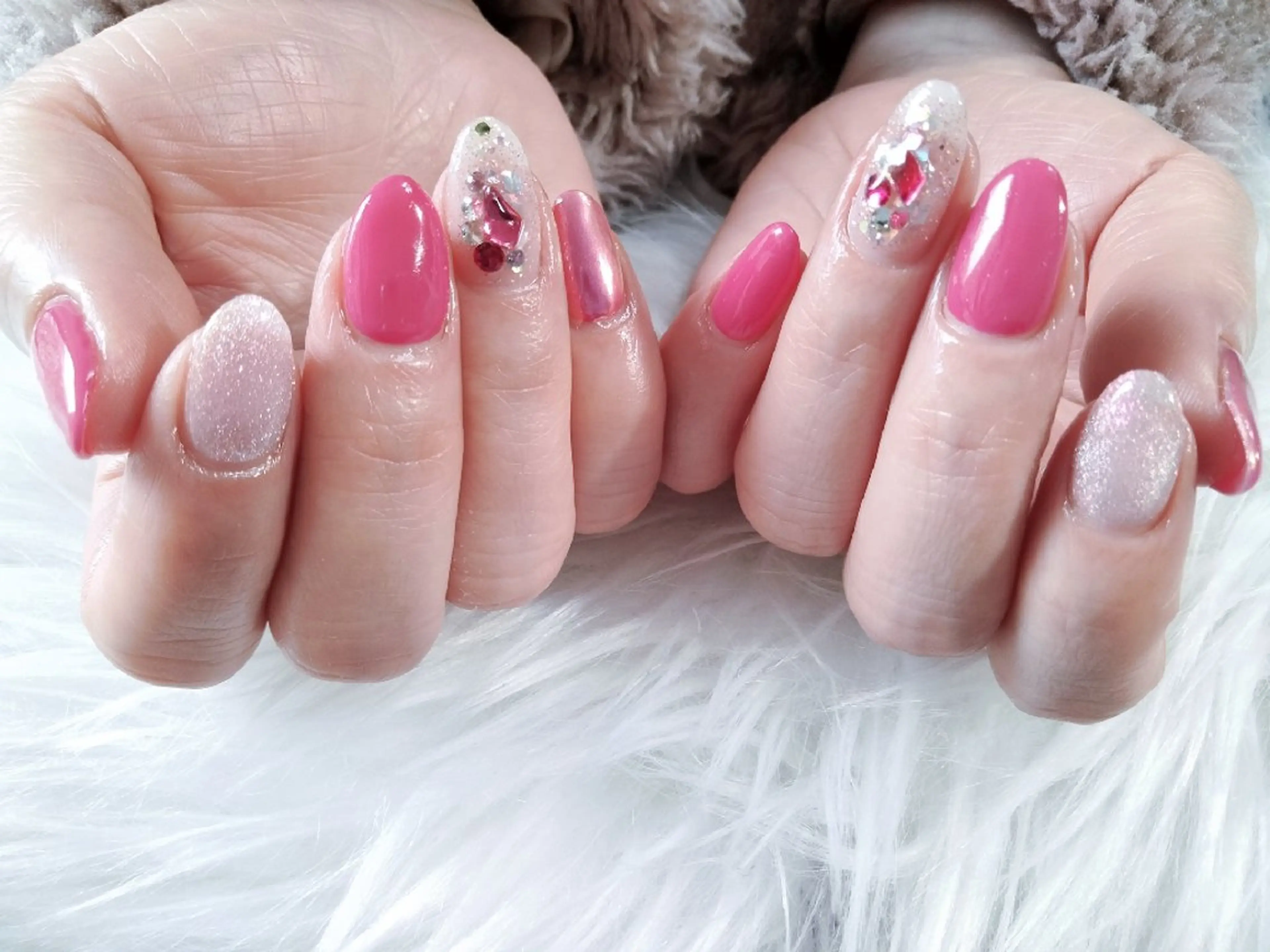 ネイル 持ち込み ハンドネイル ハンドケア Beaubie nailサロンのネイルデザイン