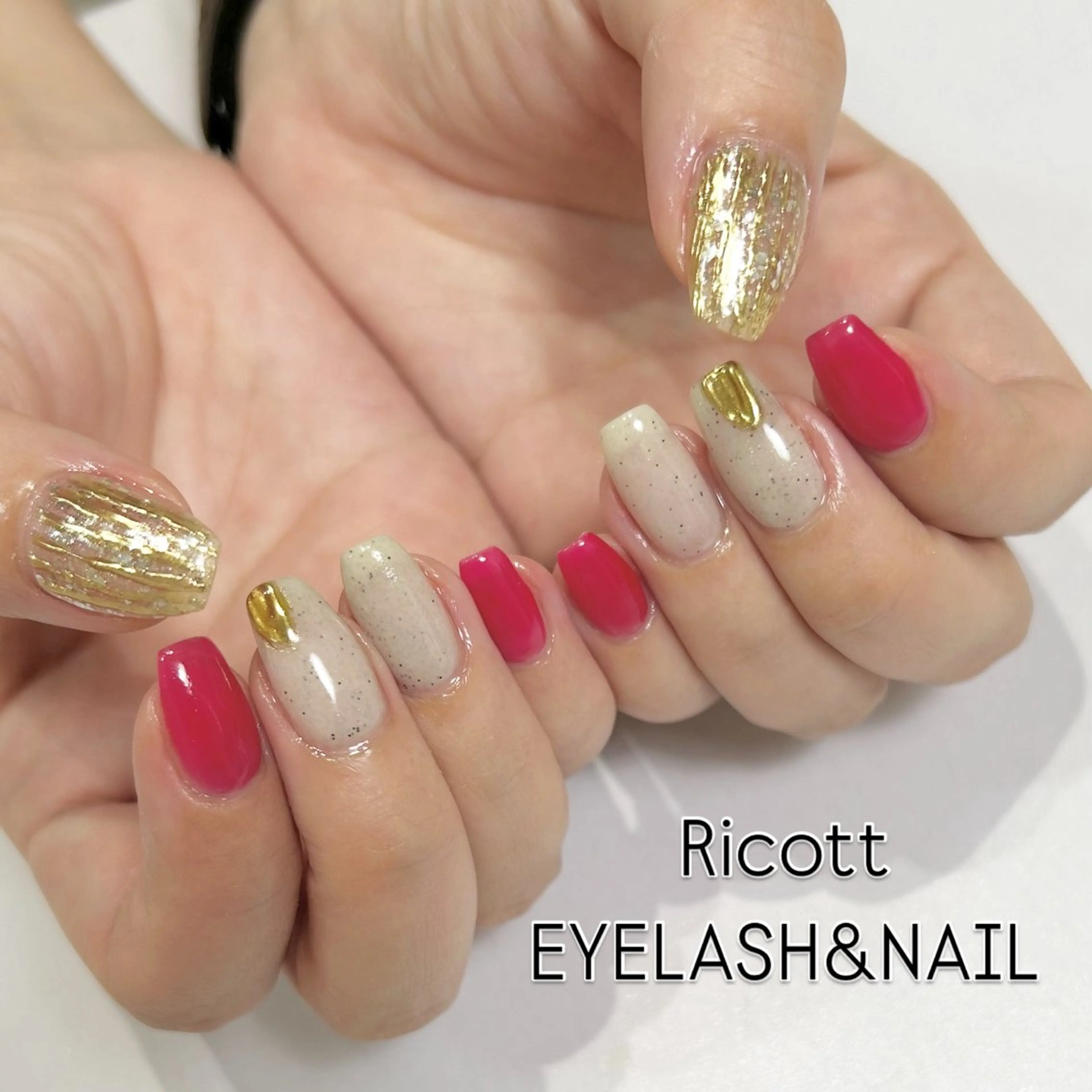 ネイル RicottEYELASH&NAIL所属・下城 葵のネイルデザイン
