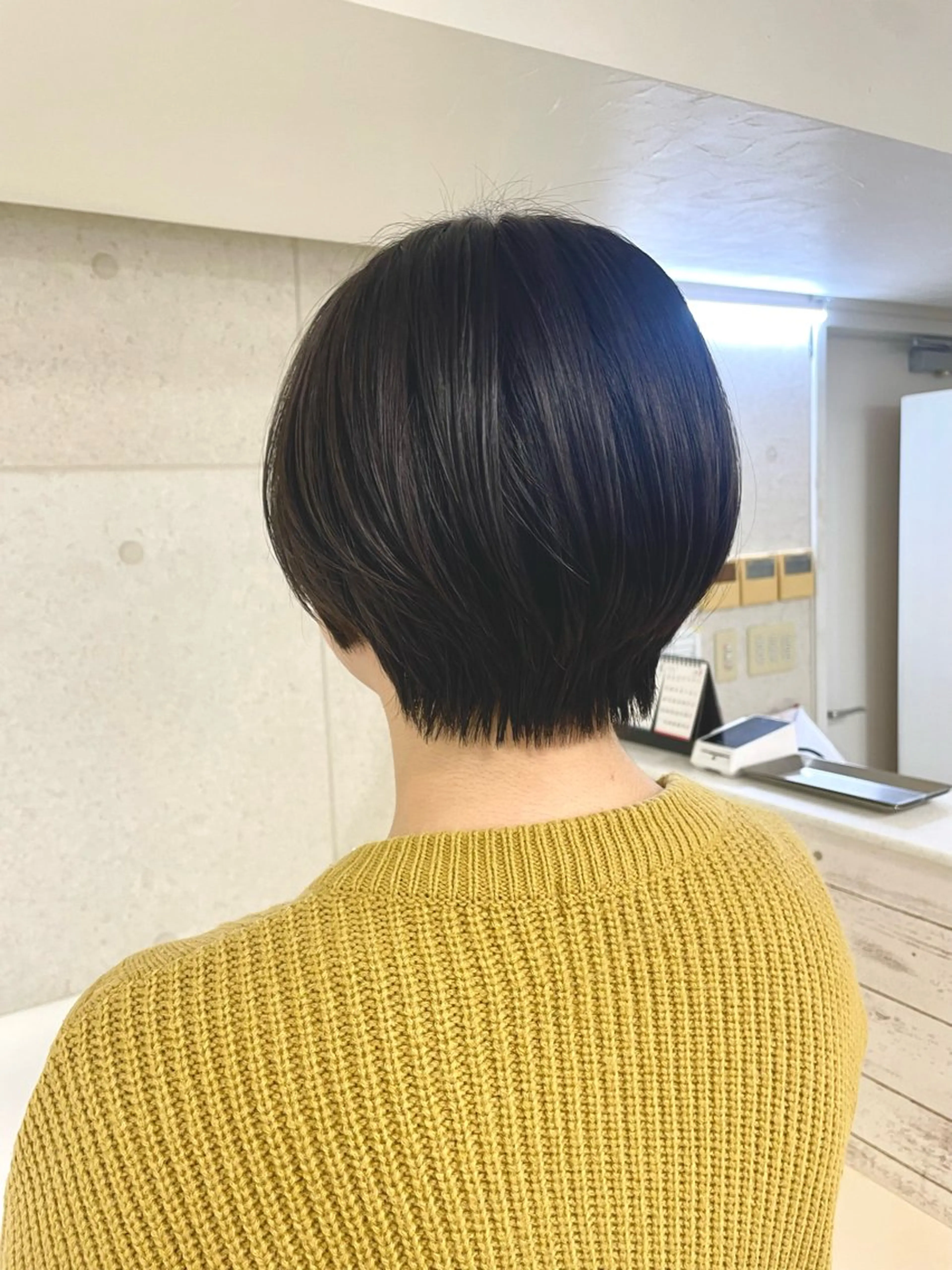 ショート カラー トリートメント カット ヘアカラー トリートメント 簡単スタイリングヘア 💫ﾖｺﾊｼのヘアスタイル