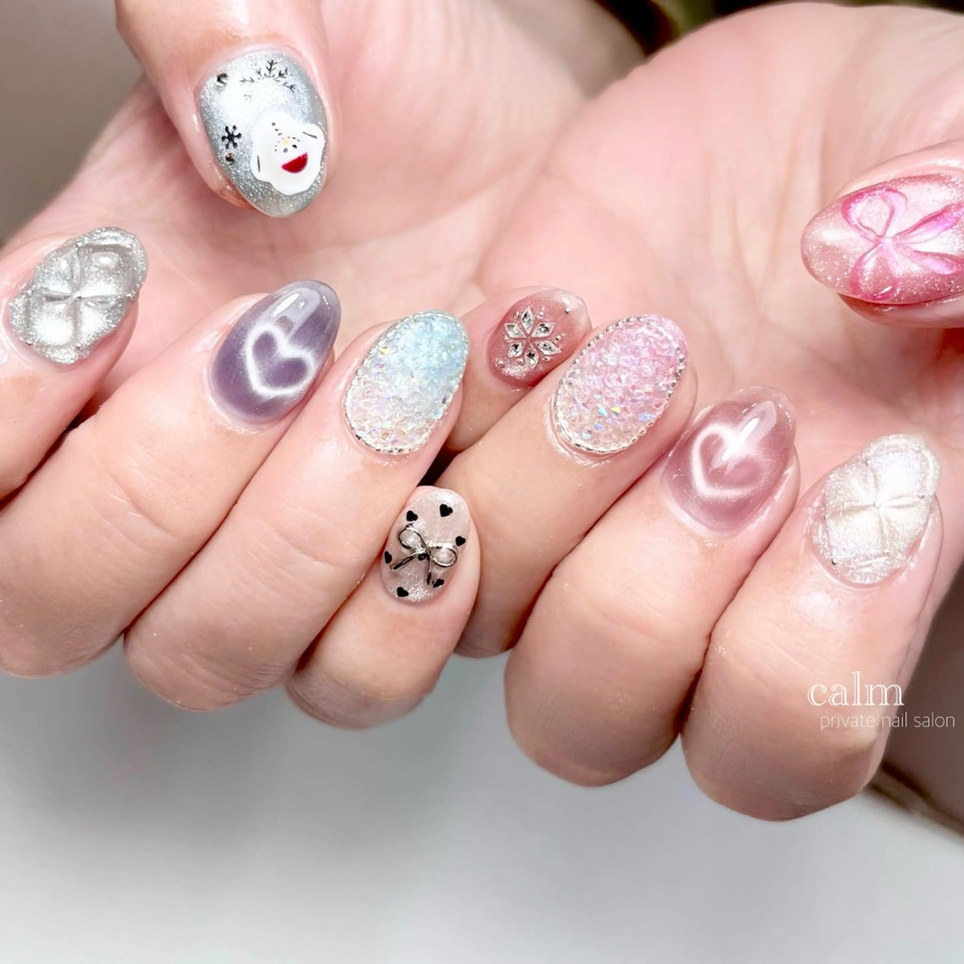 ネイル ハンドネイル calm 〔ｶｰﾑ〕のネイルデザイン