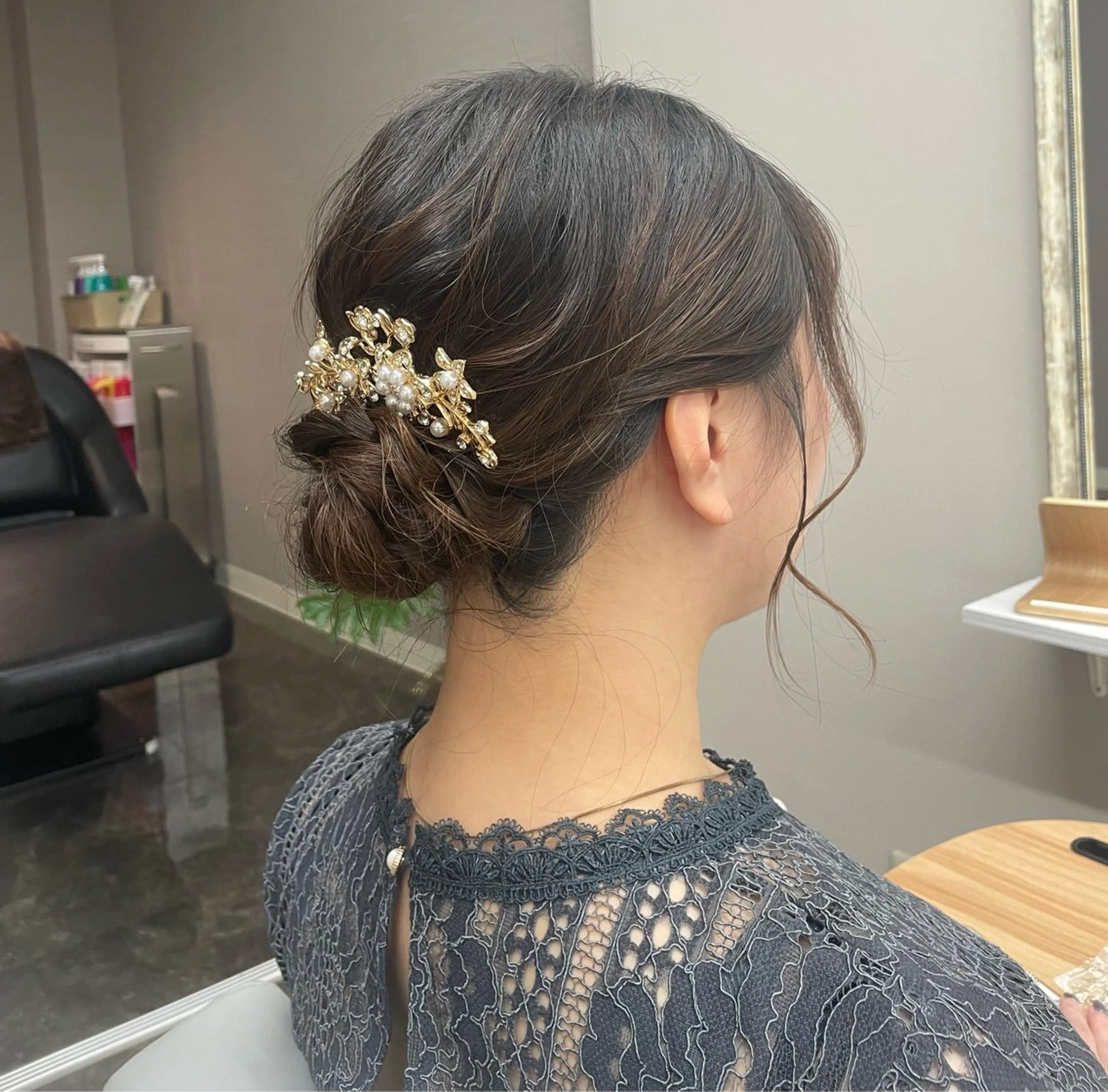 ミディアム ヘアセット luna所属・《luna》 ayaneのヘアスタイル