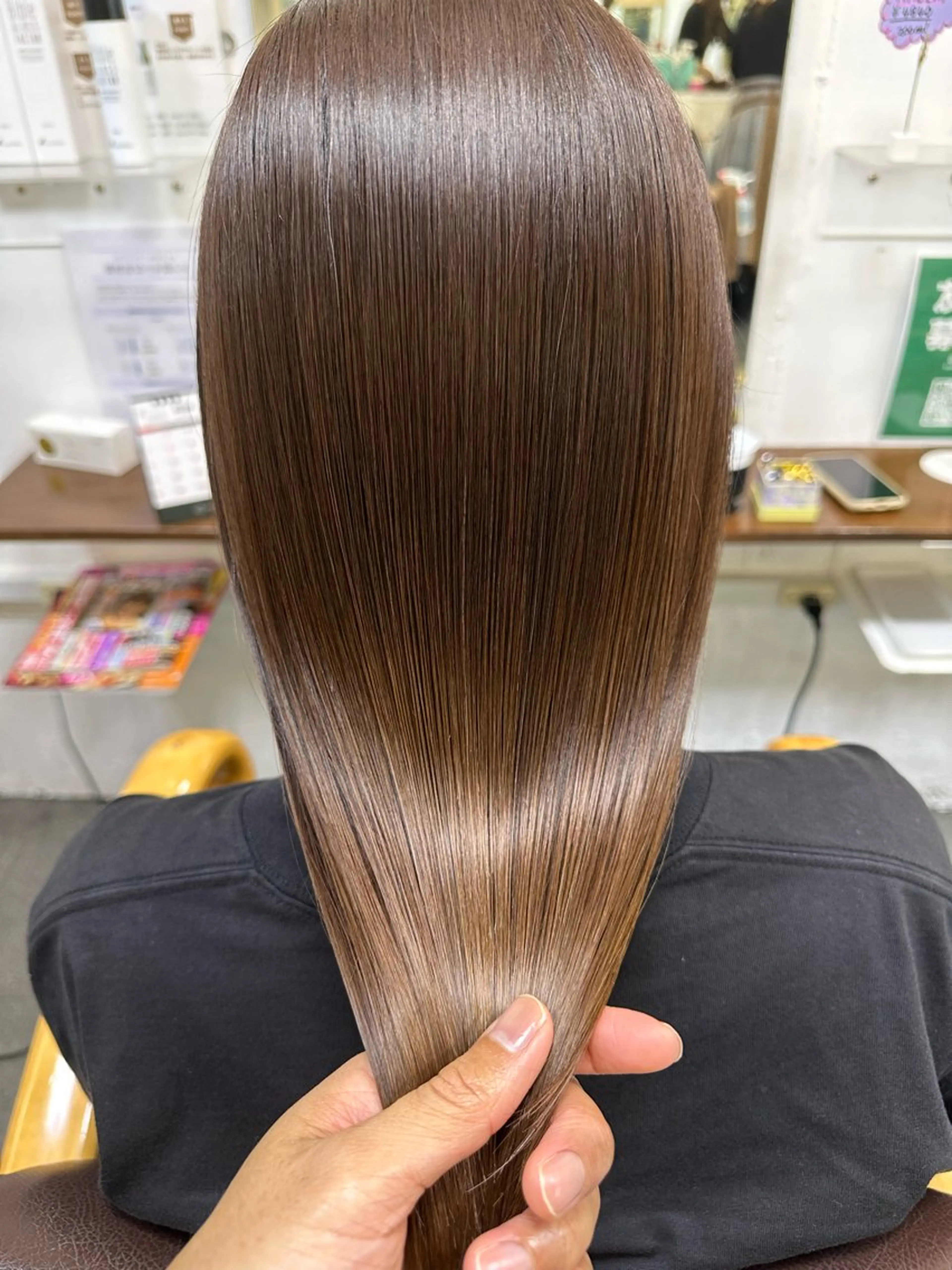 ロング 髪質改善 【髪質改善】に特化 オリーブオイルクラブのヘアスタイル