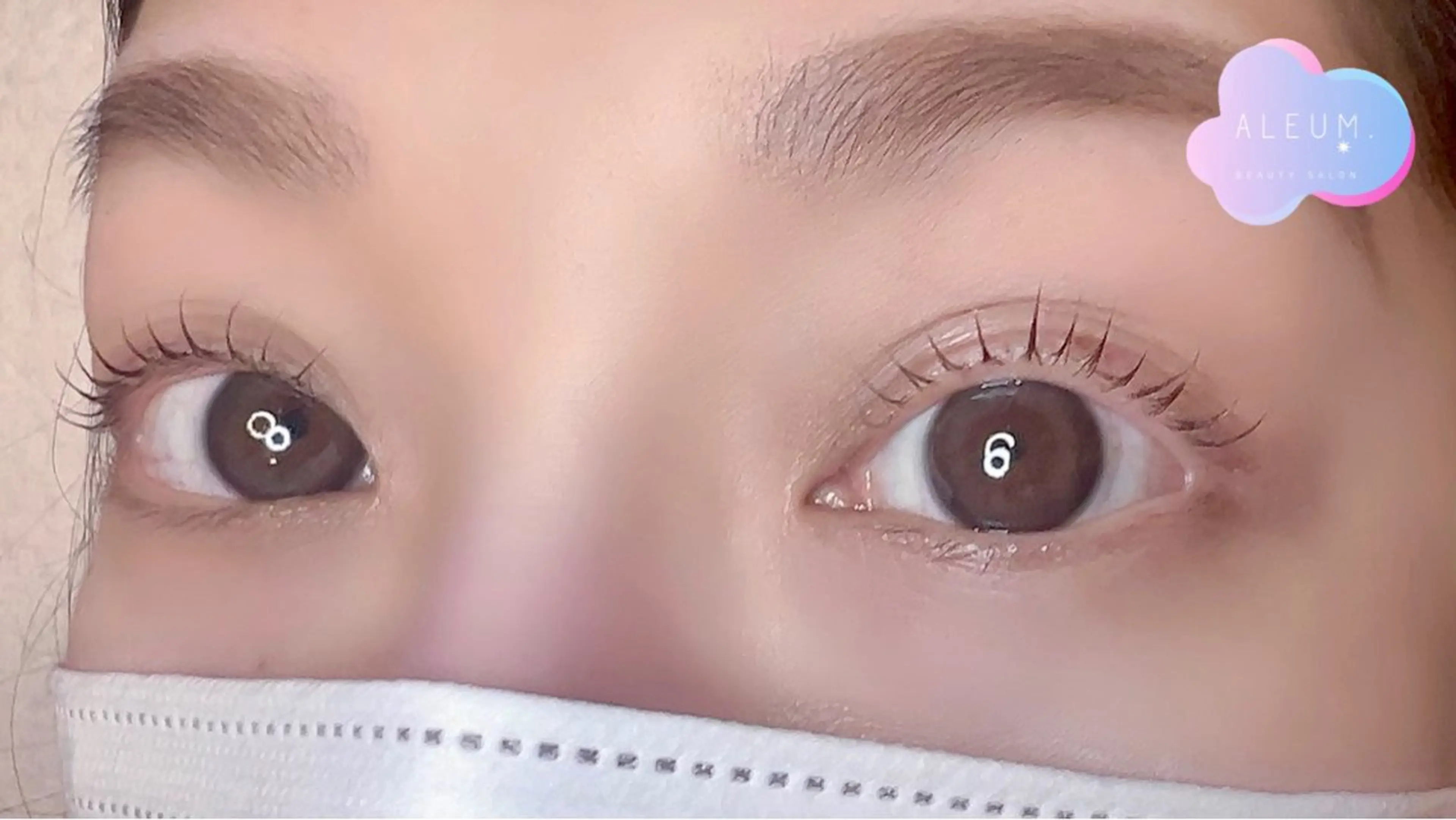 マツエク・マツパ 🌈ALEUM.🌈 アルムのマツエク・マツパデザイン