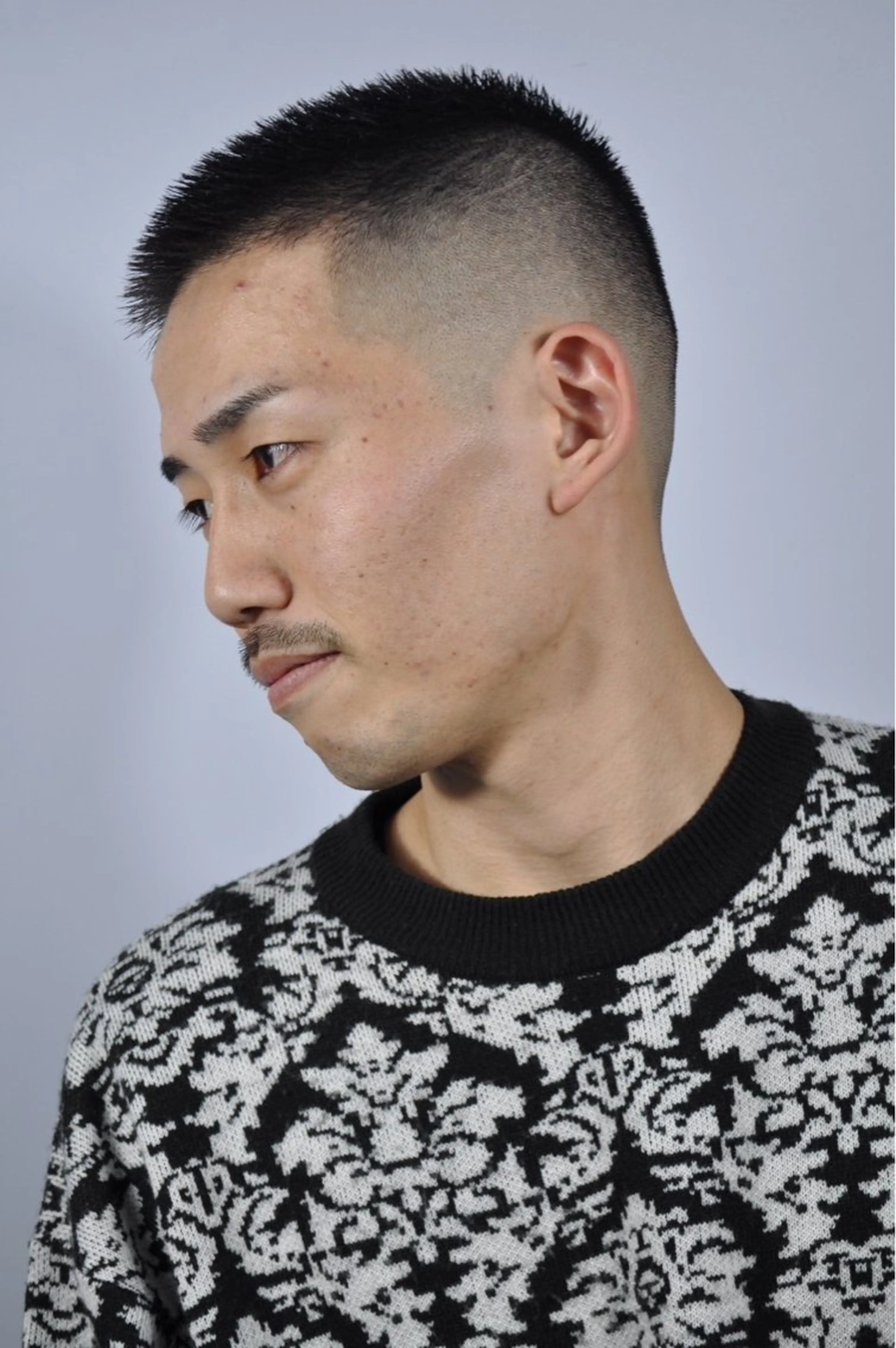 ショート メンズ ブロー東京　有楽町店所属・TAKUMI/銀座/ ビジネス/フェードのヘアスタイル
