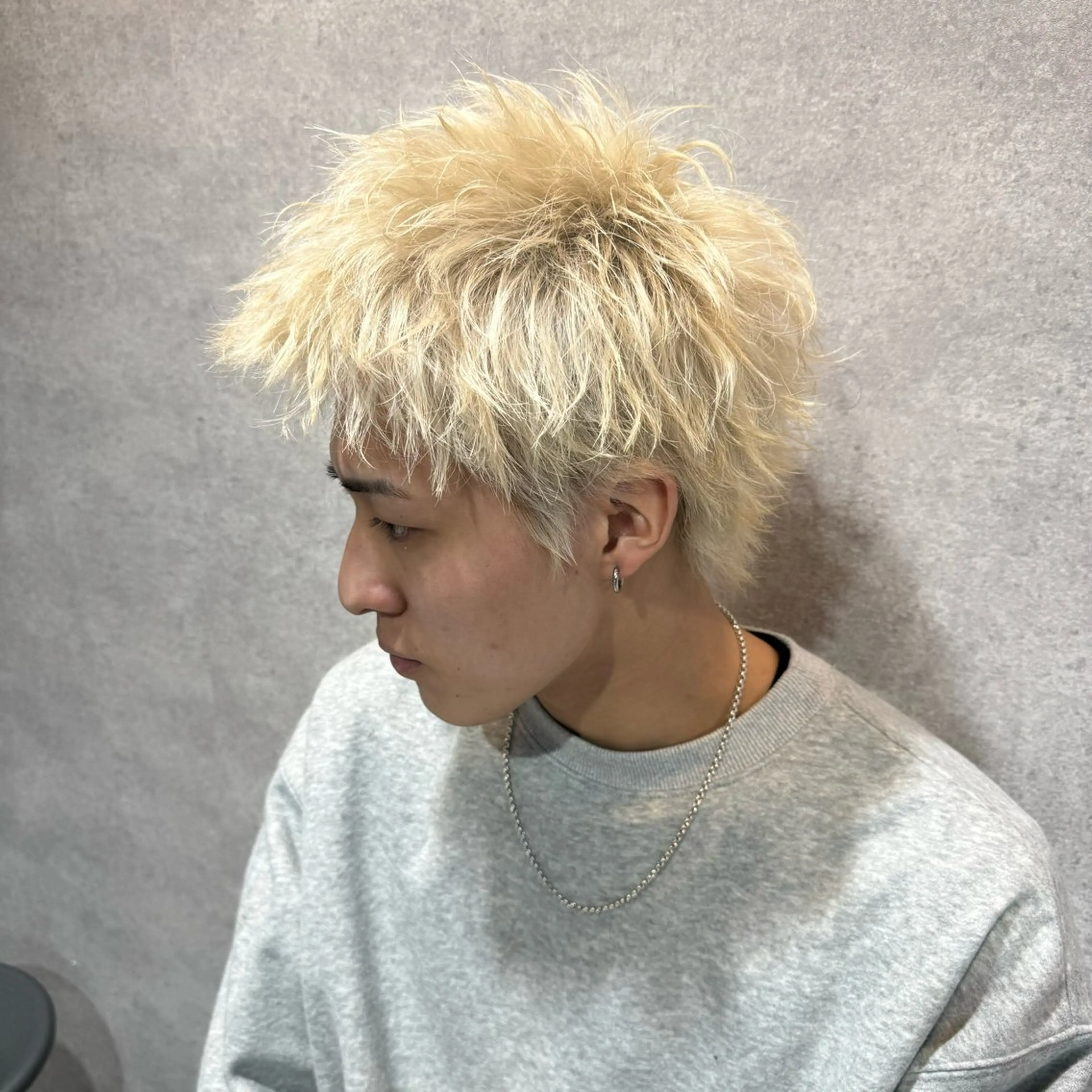 メンズ カット 曲がる縮毛矯正🔥 メンズパーマ🔥のヘアスタイル