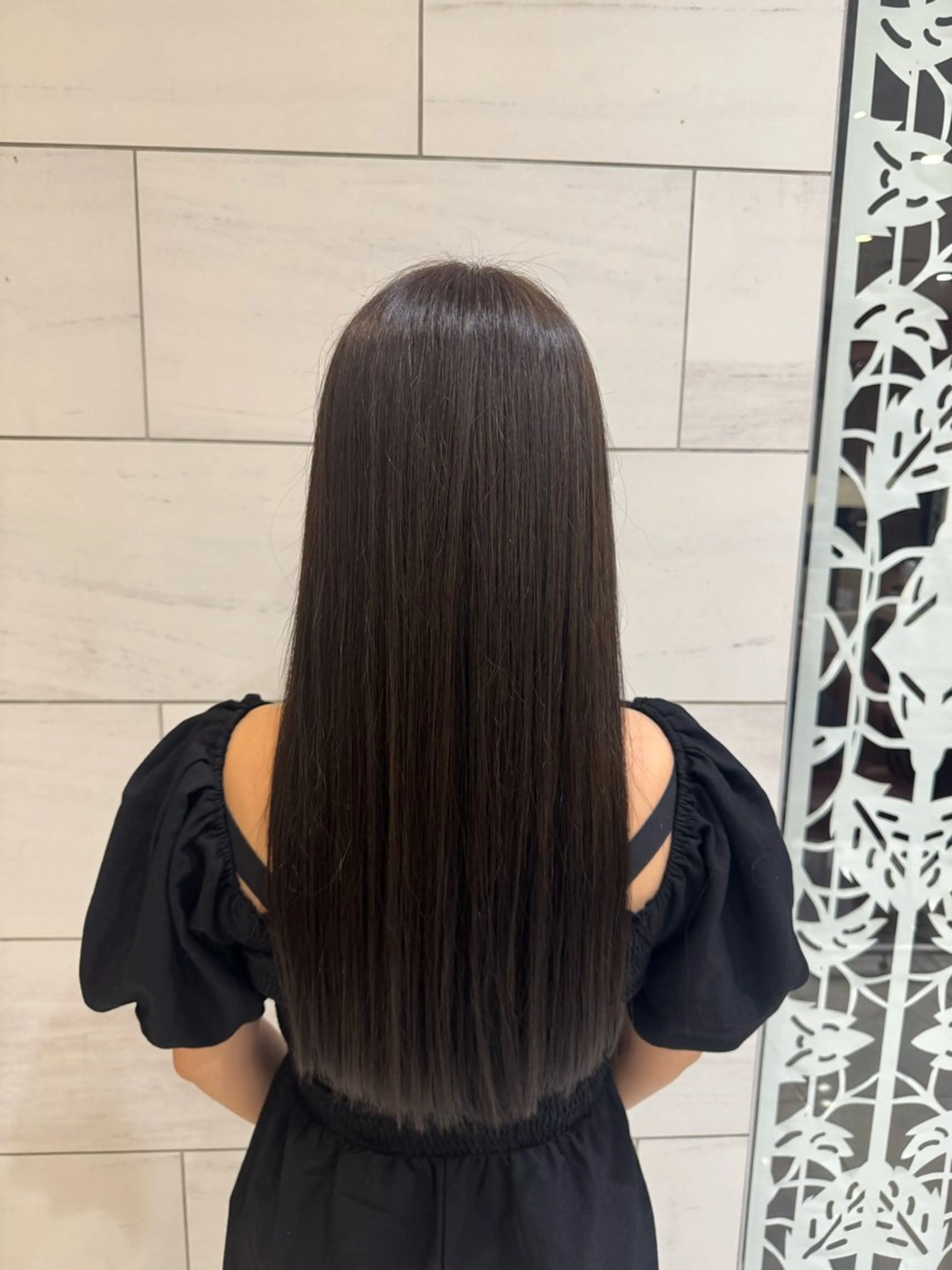 ロング カラー グレージュ オリーブグレージュ オリーブグレー 髙橋 煌のヘアスタイル