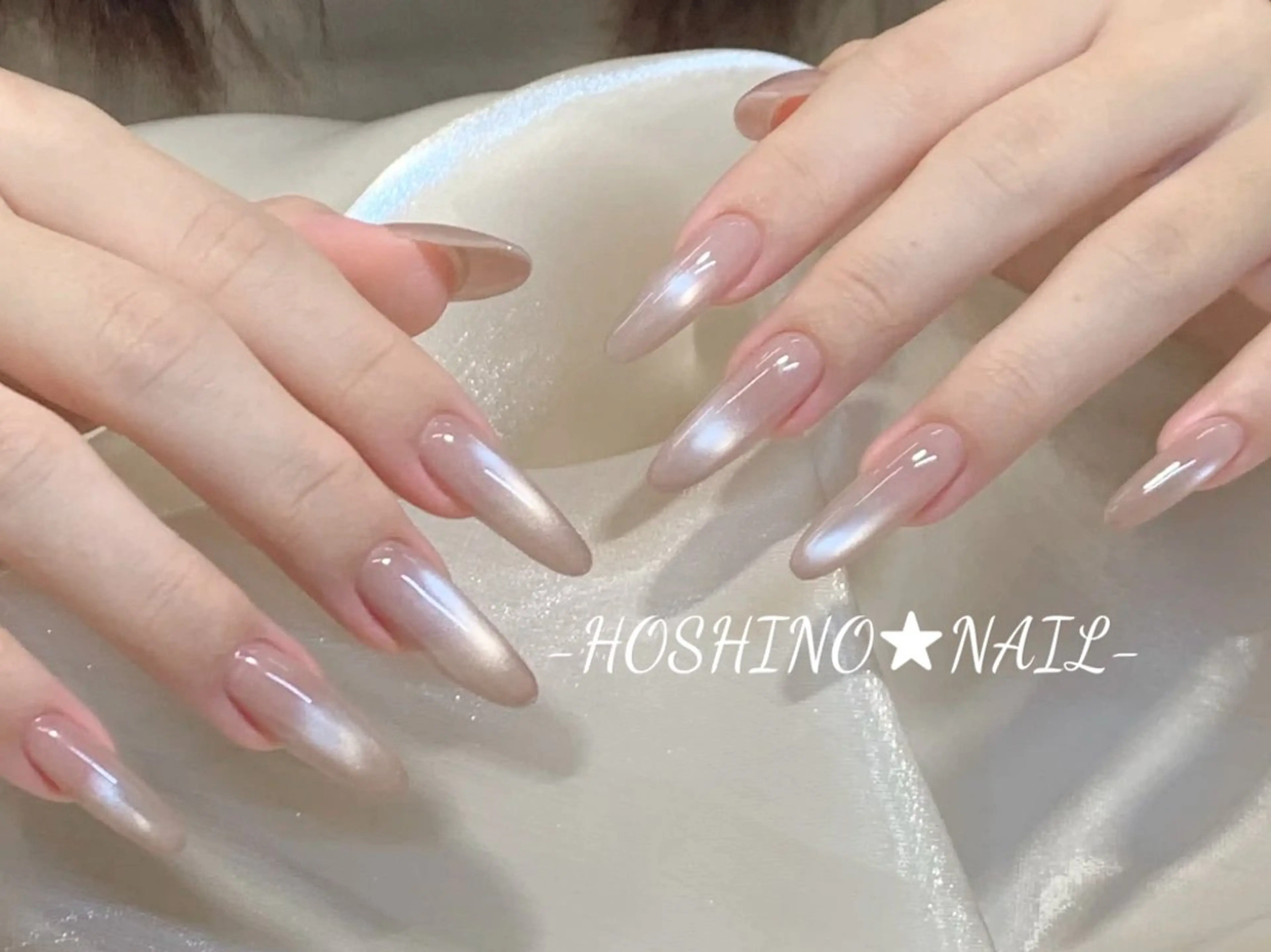 ネイル オーロラネイル チークネイル ドット フットネイル フレンチネイル ハンドネイル ★HOSHINO NAIL★新宿店のネイルデザイン