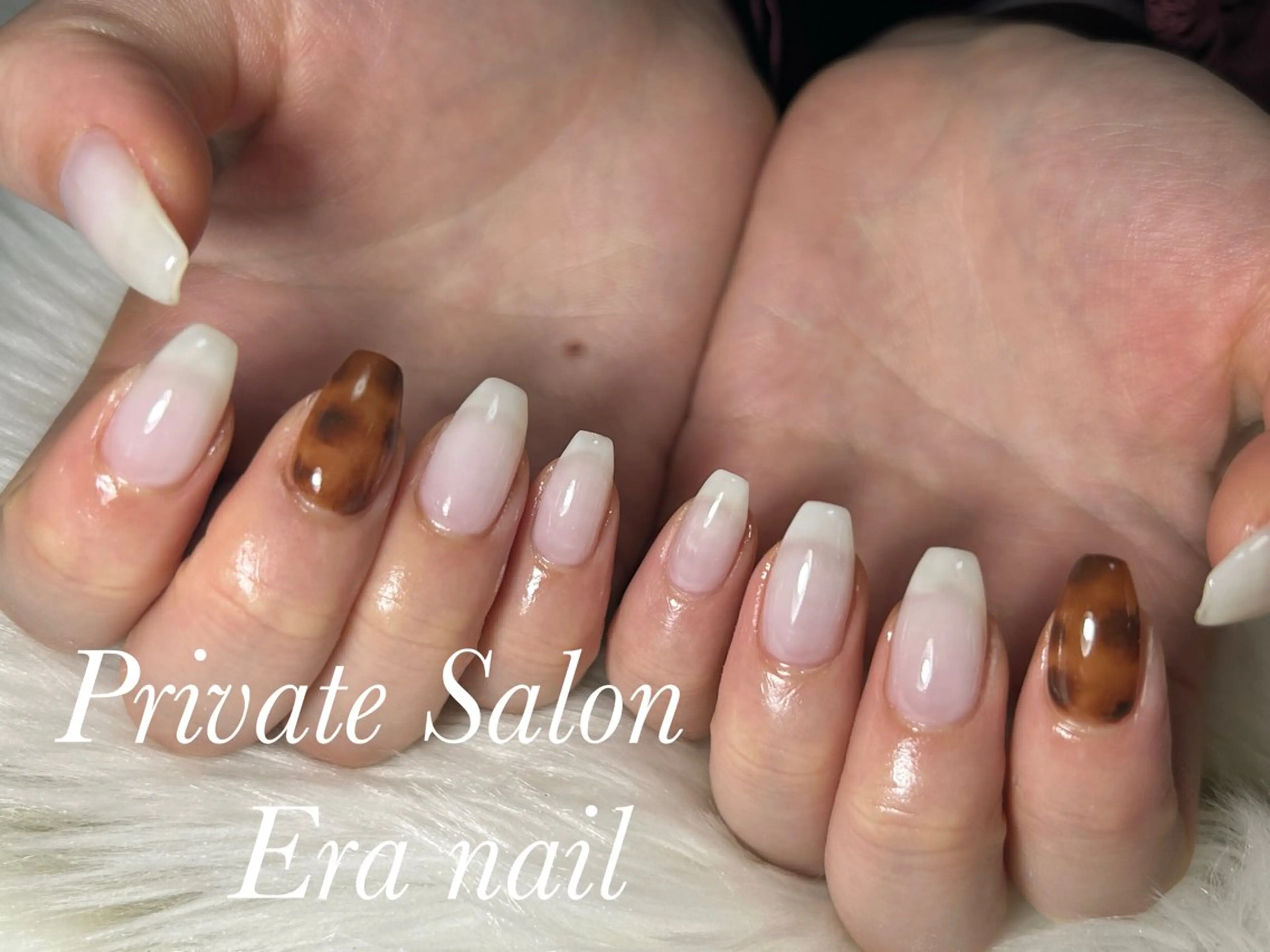 ネイル アニマル柄 ハンドネイル Era nailのネイルデザイン