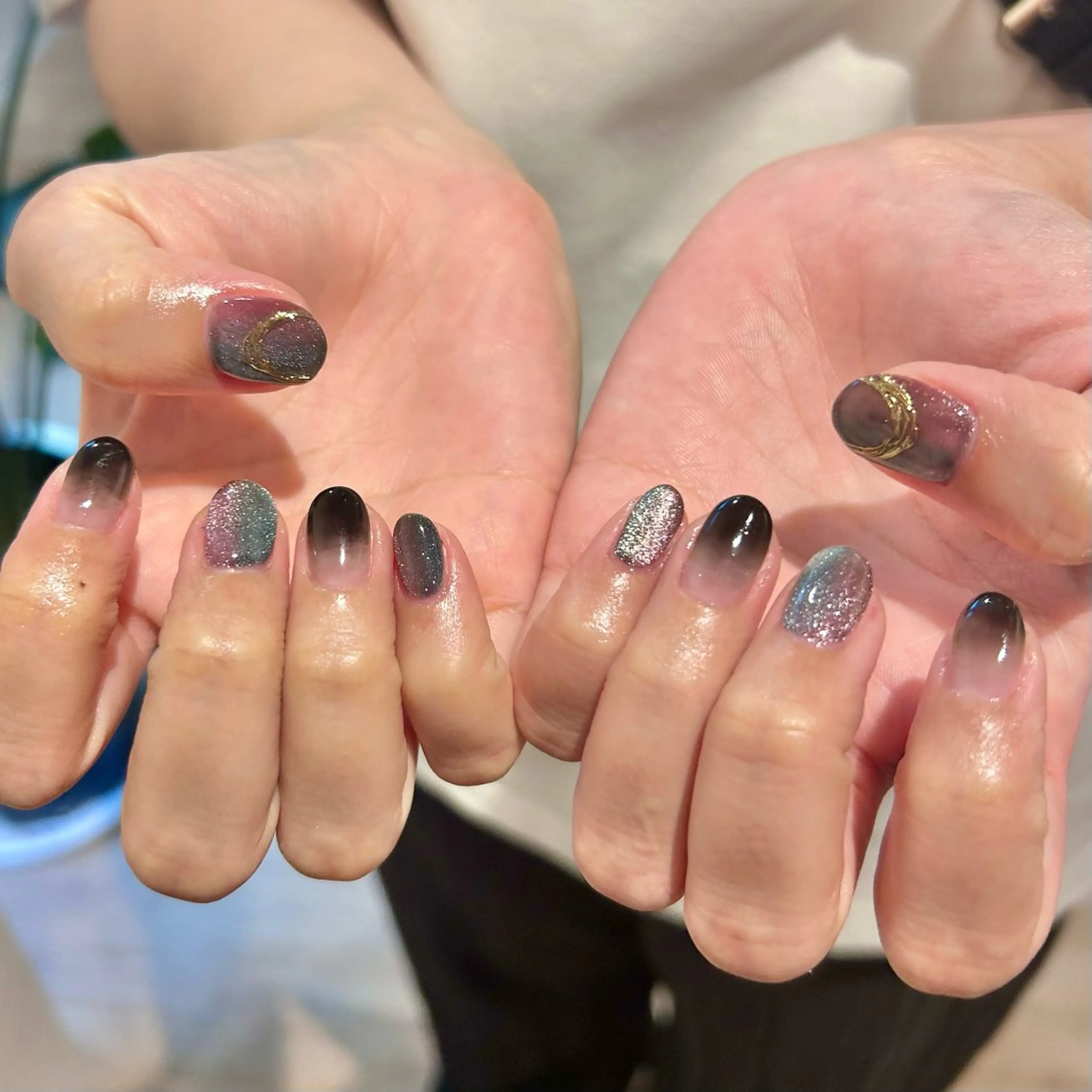 ネイル ハンドネイル Bianca栄店 みさと店長のネイルデザイン