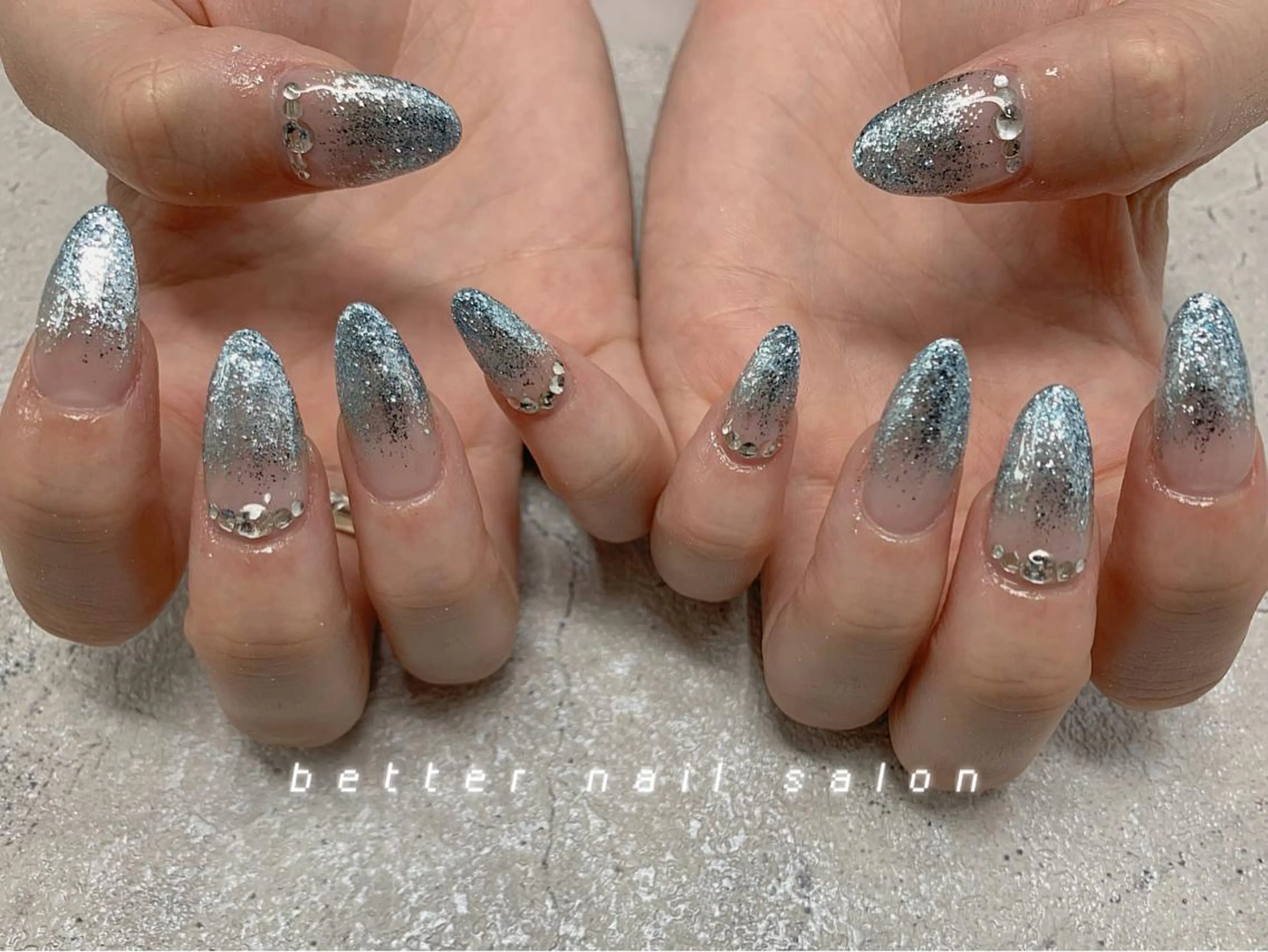 ネイル グラデーション 持ち込み ワンカラーネイル ベターネイル 浅草橋のネイルデザイン