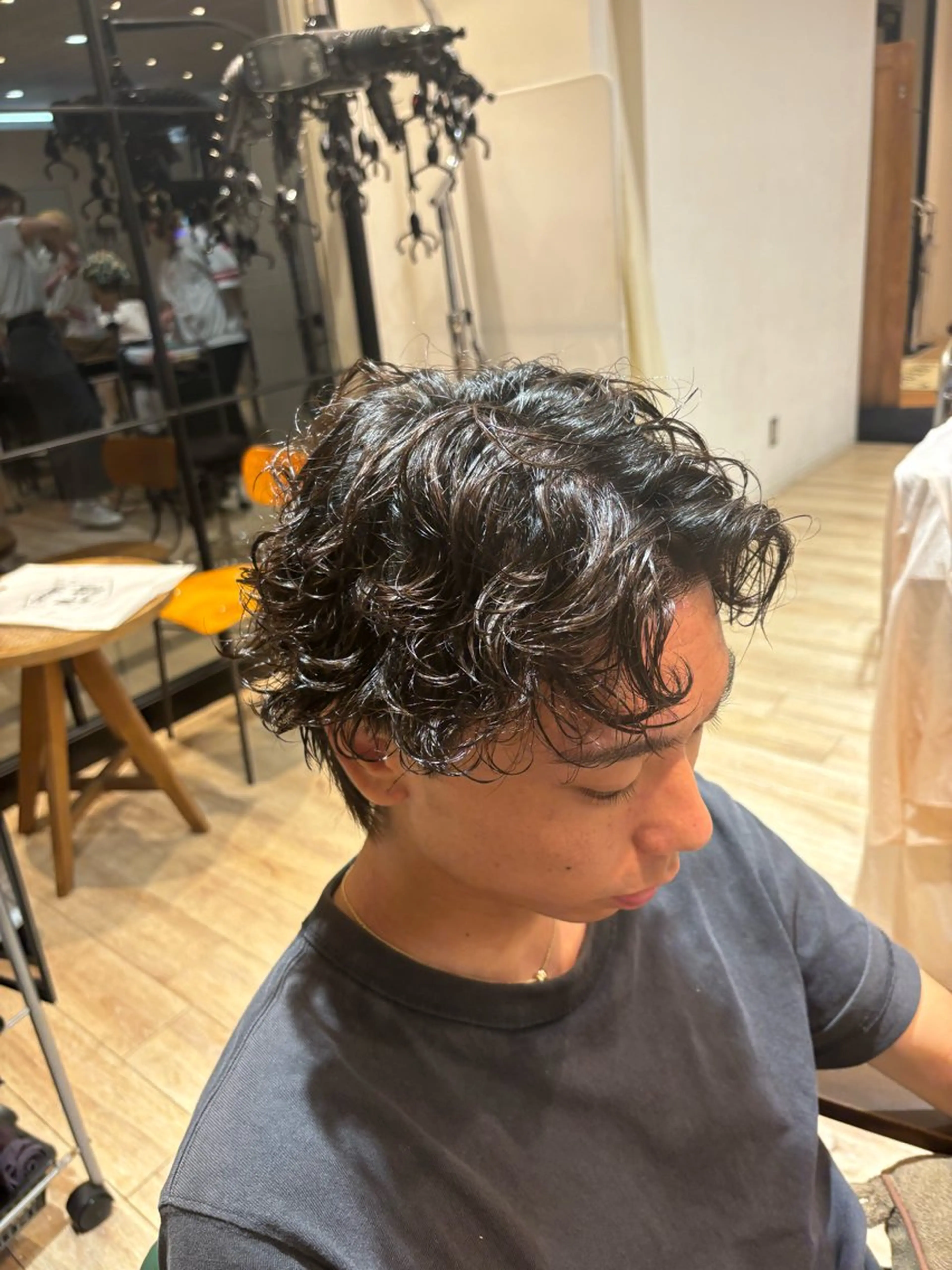 ショート パーマ カット パーマ ゲーマー美容師たがみ 🎮【メンズ特化】のヘアスタイル