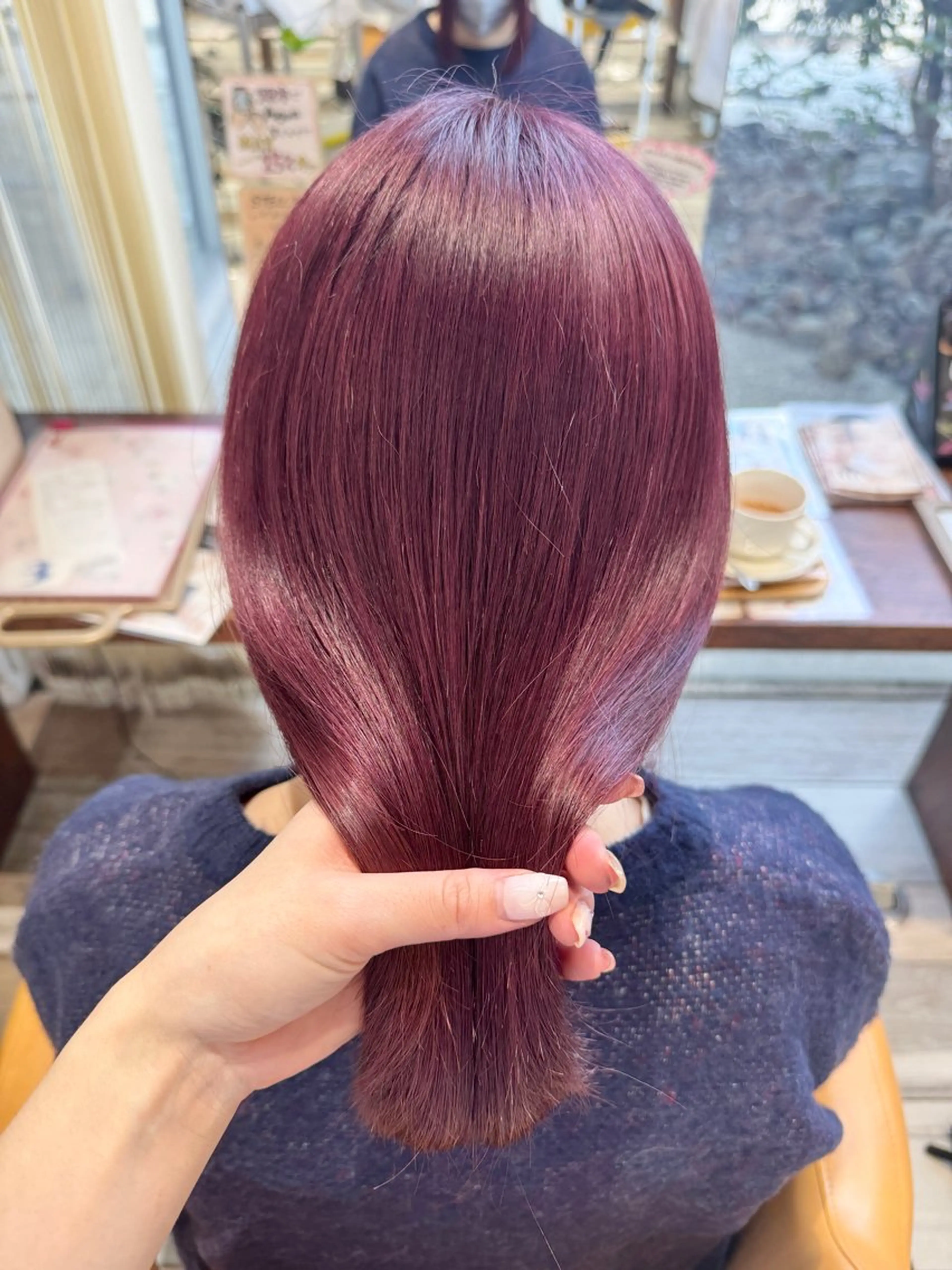 カラー 岡本 尚也のヘアスタイル