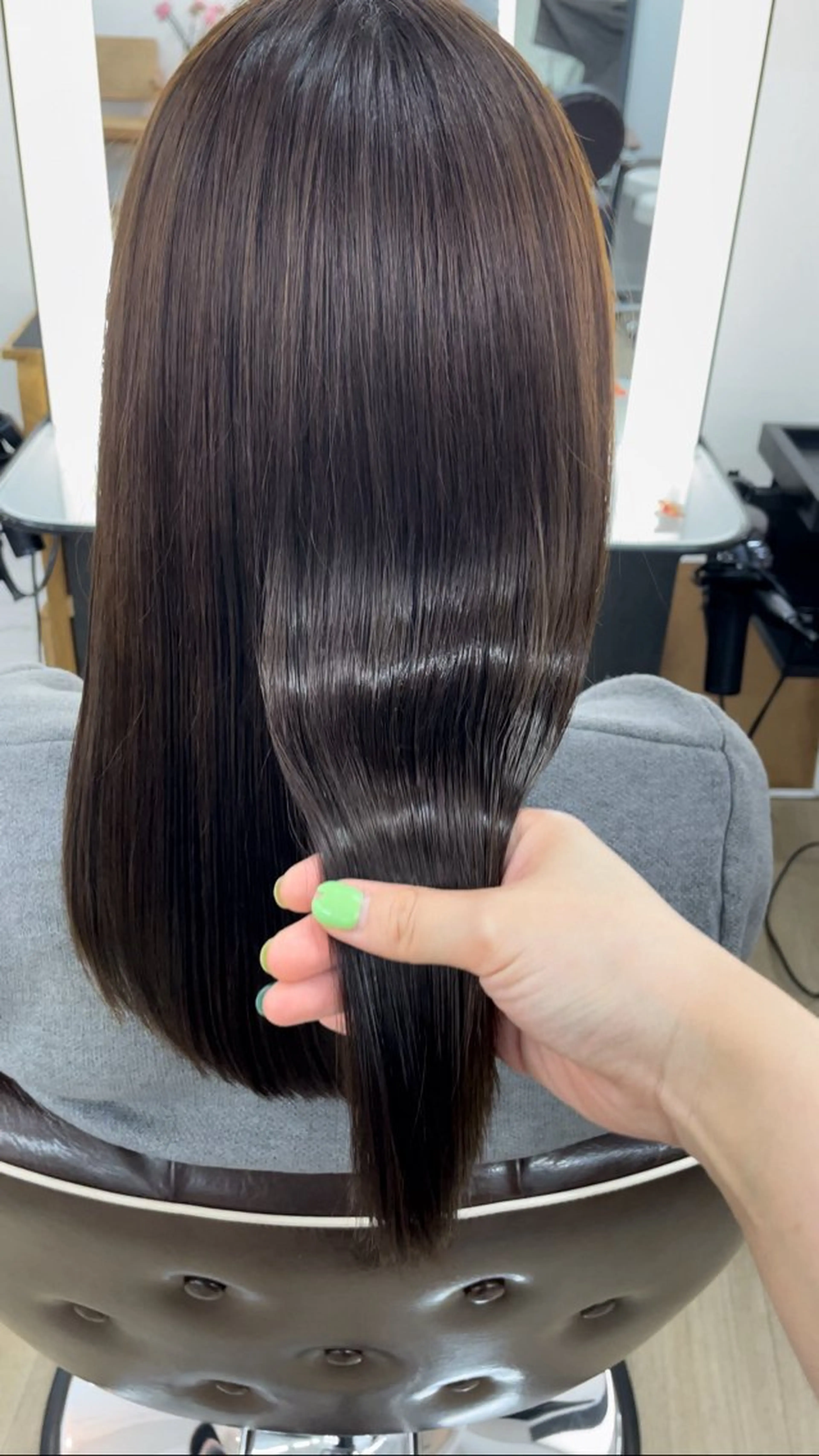 セミロング トリートメント カット トリートメント ✨髪質改善✨原宿 えのもと　はなのヘアスタイル