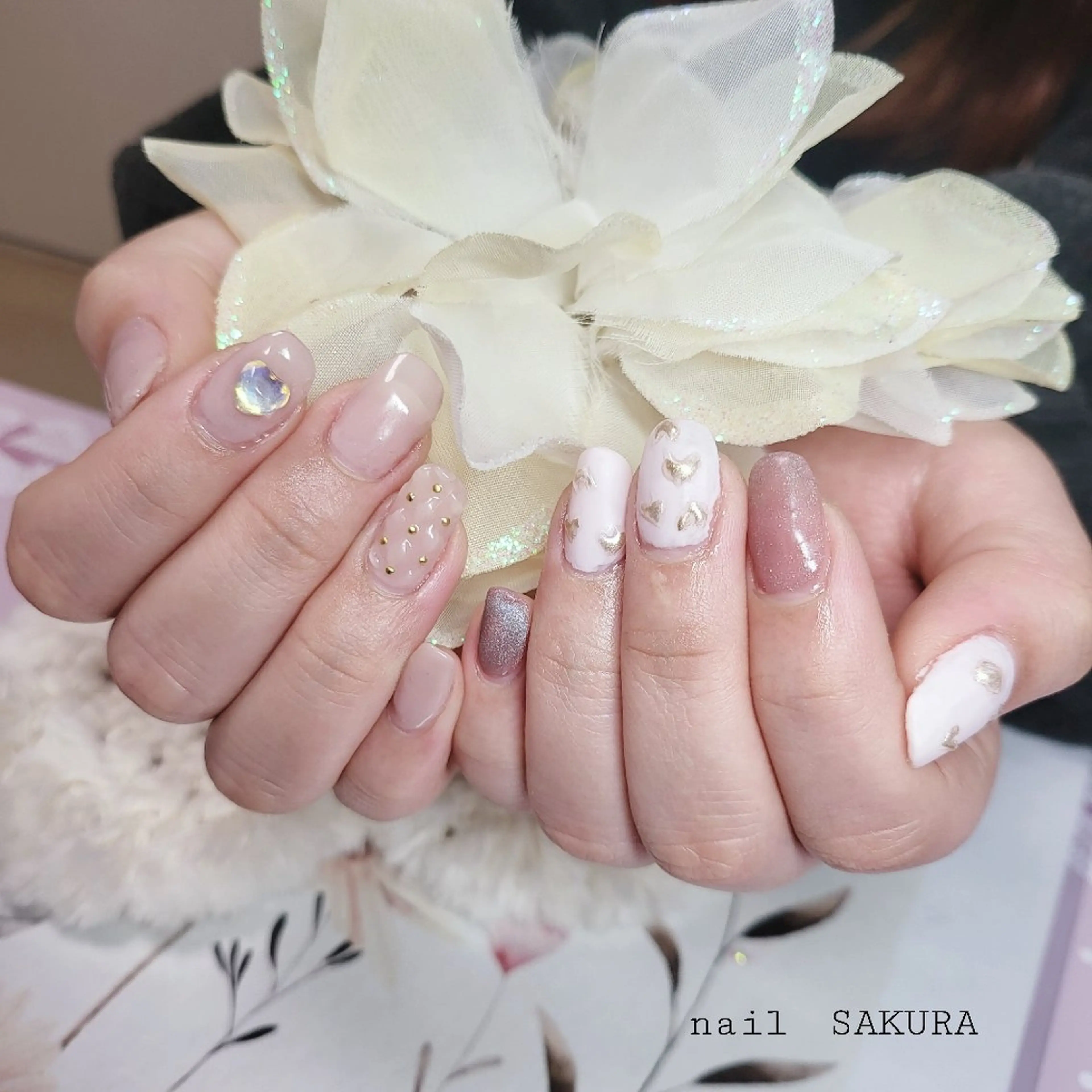 ネイル アートネイル nailSAKURA 🌸爪の美容室のネイルデザイン