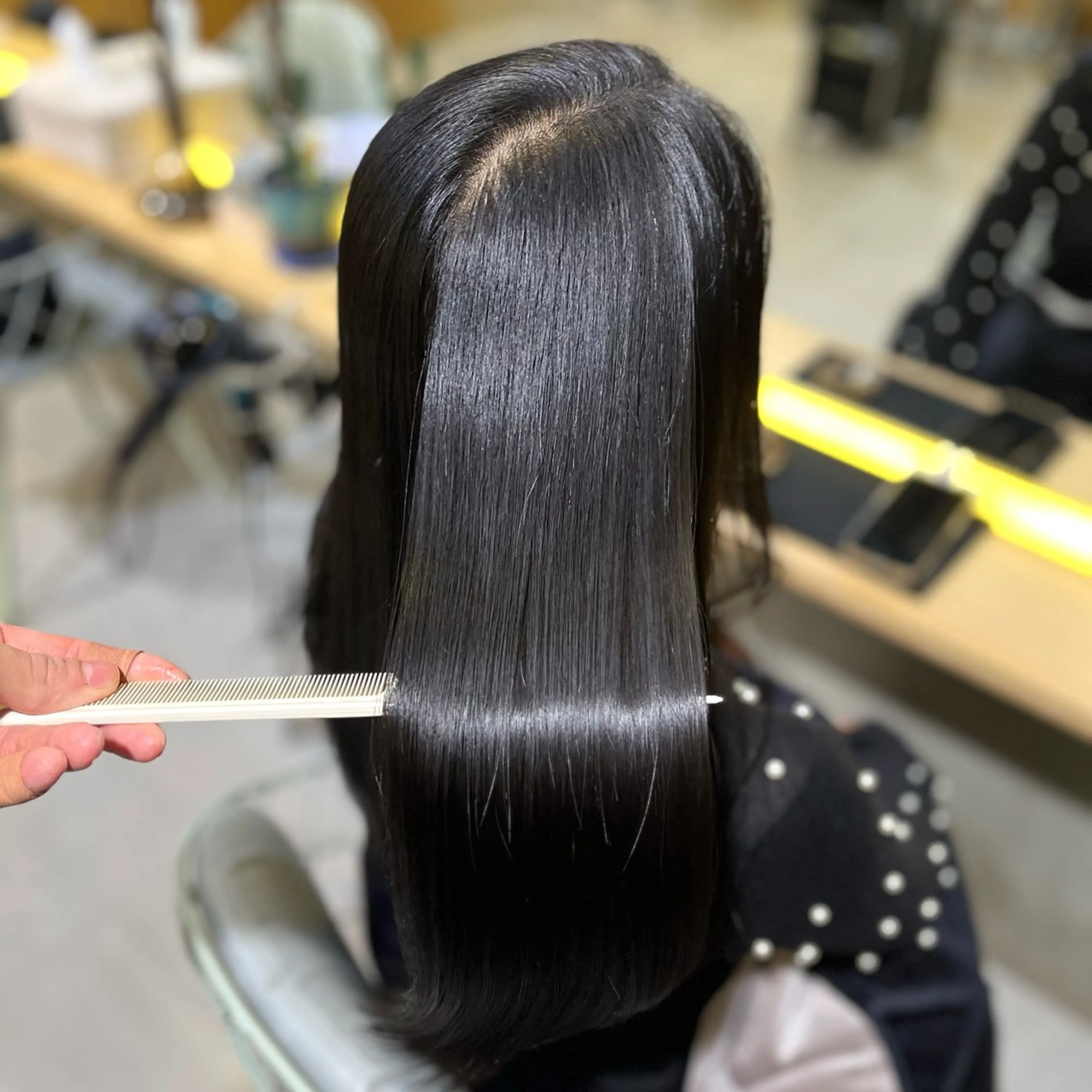 ロング カラー 髪質改善 トリートメント 髪質改善/ケアカラー /梅田✨ RIKUのヘアスタイル