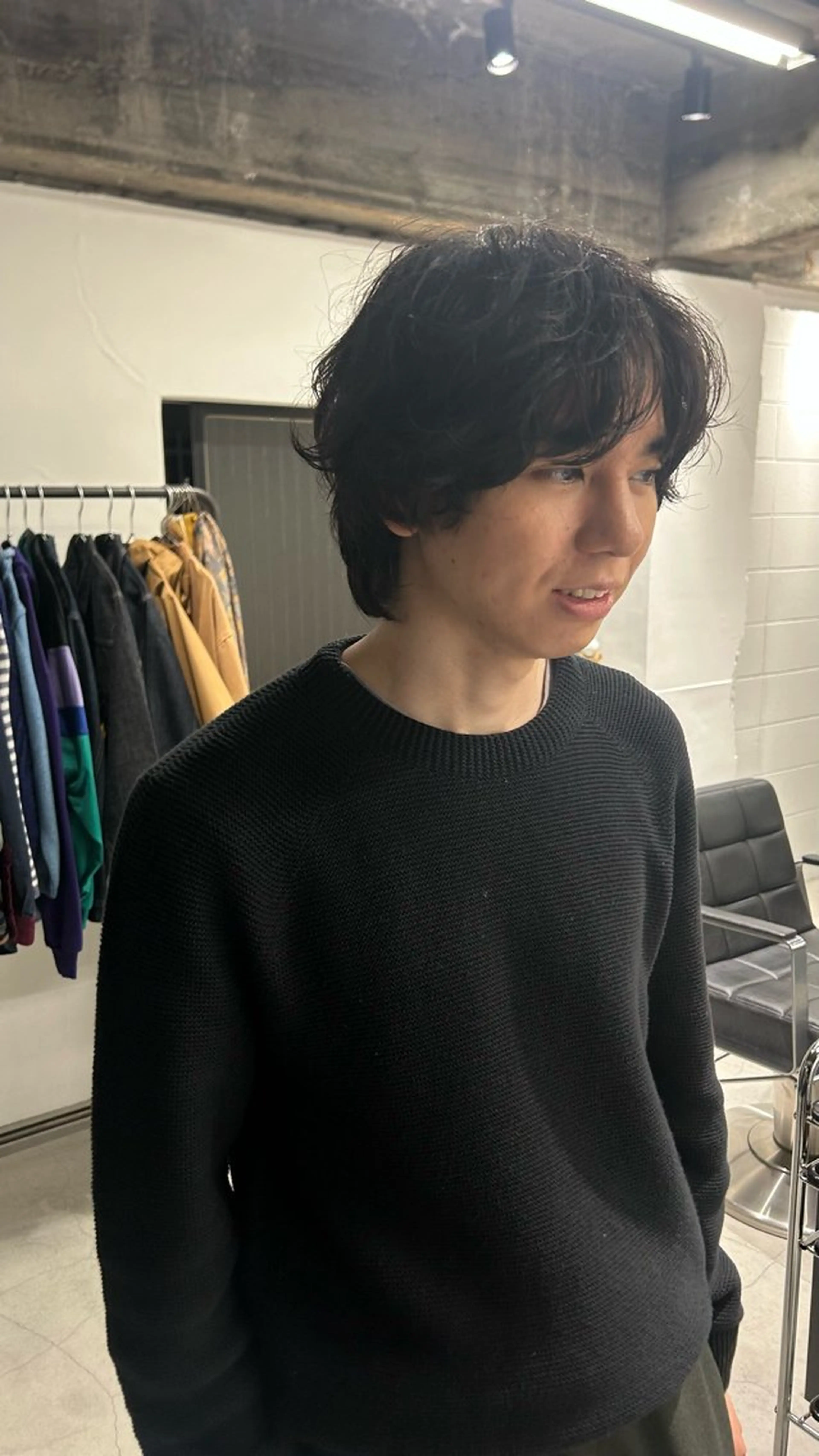 ショート パーマ メンズ カット パーマ fifth 原宿　【フィフス】所属・fifth/メンズ パーマ/川﨑泰就のヘアスタイル