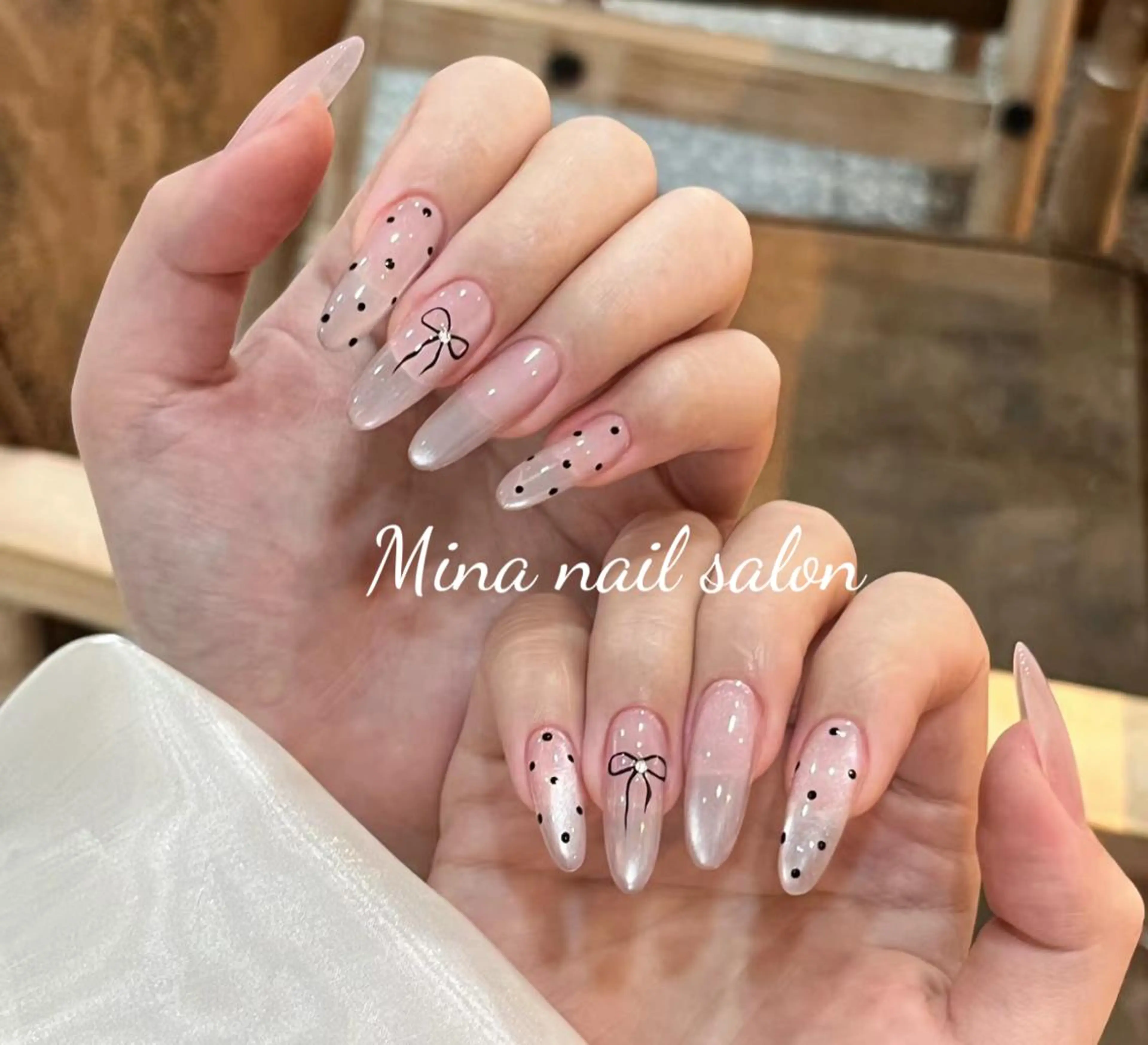 ネイル Mina🧸 韓国風ネイル🎀のネイルデザイン