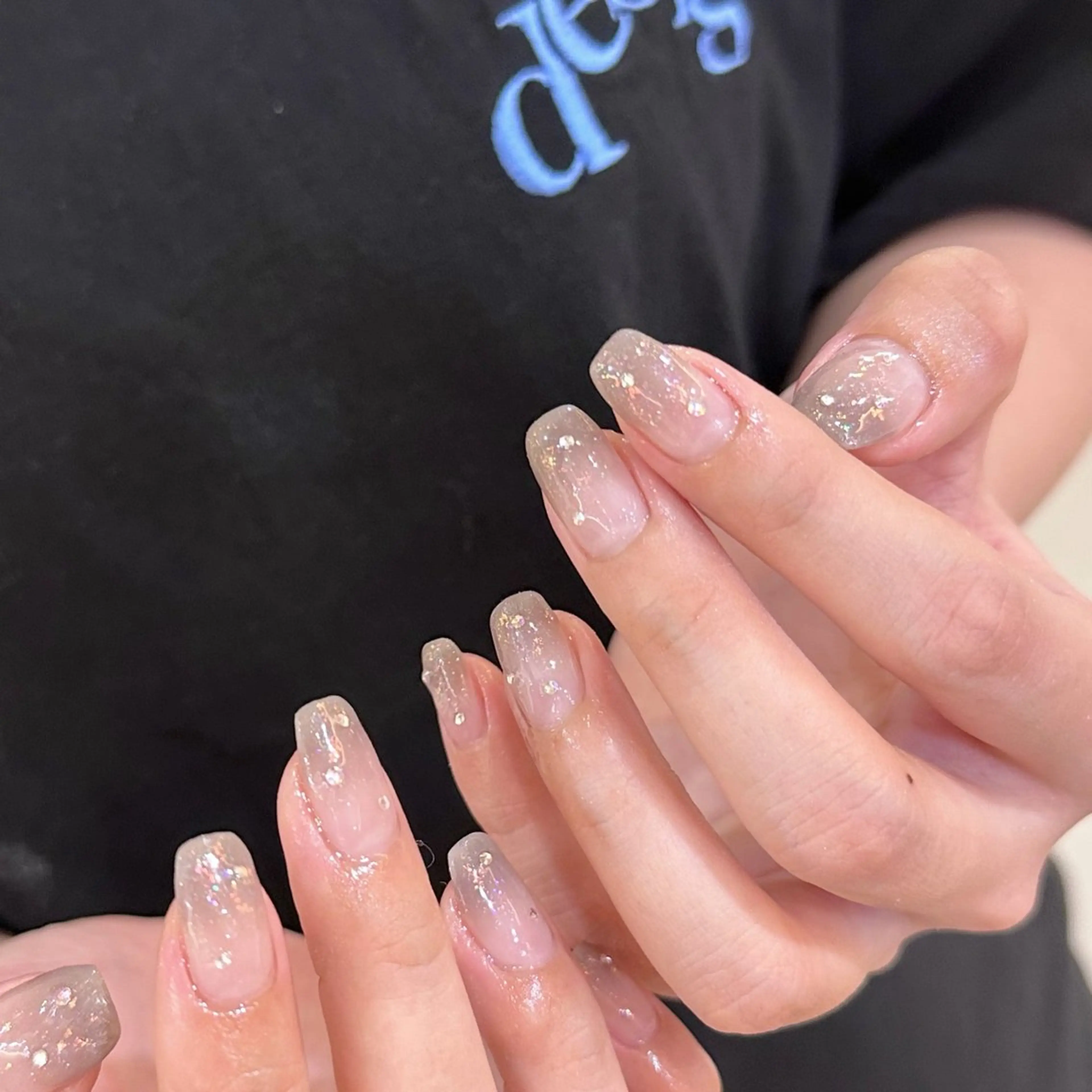 ネイル ハンドネイル 𝕄𝕚𝕪𝕦🤍 自由が丘⌇パラジェルのネイルデザイン
