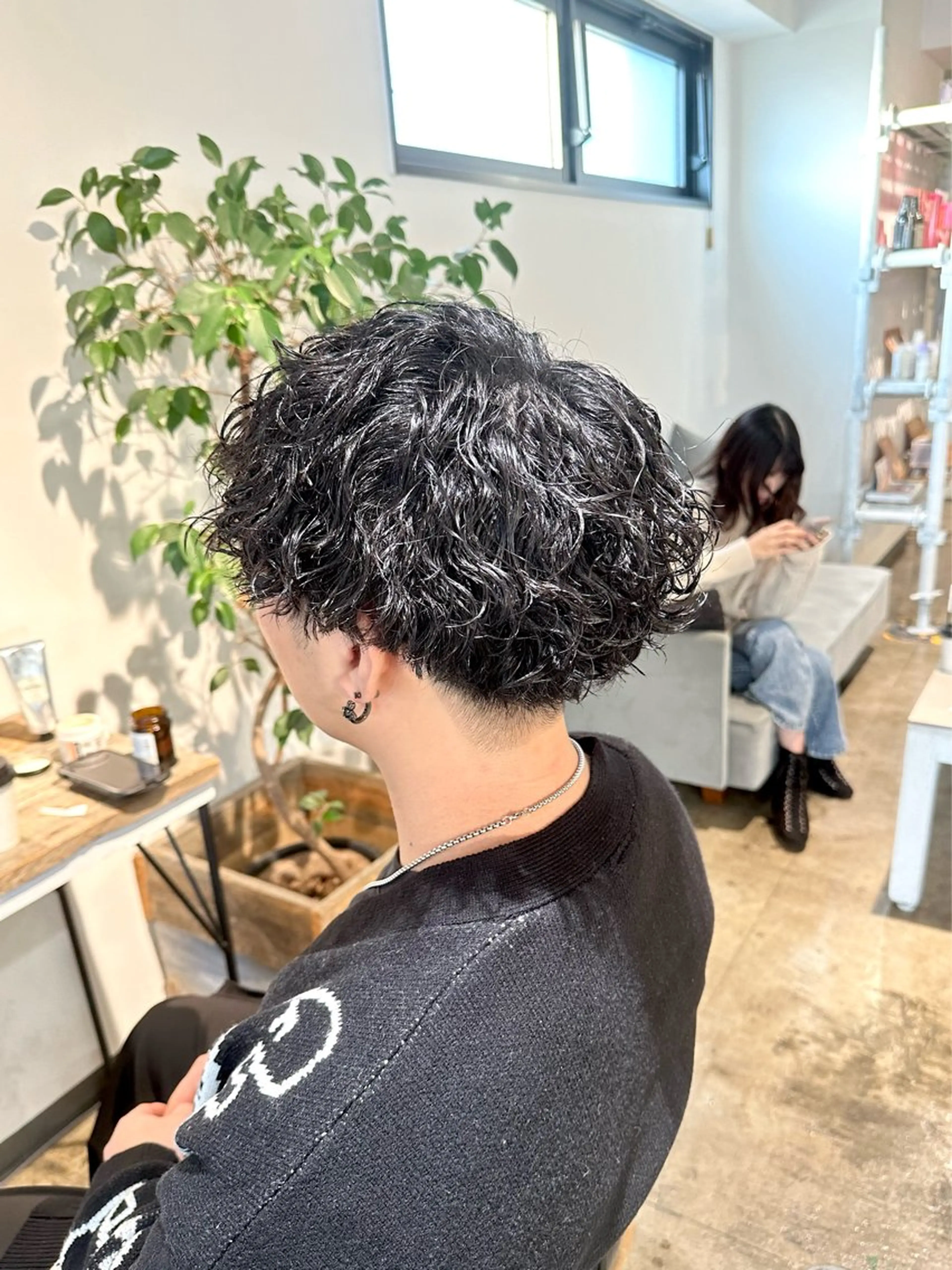 メンズ メンズパーマ 波巻きパーマ 骨格補正施術/メンズ 専門美容師/YUYAのヘアスタイル
