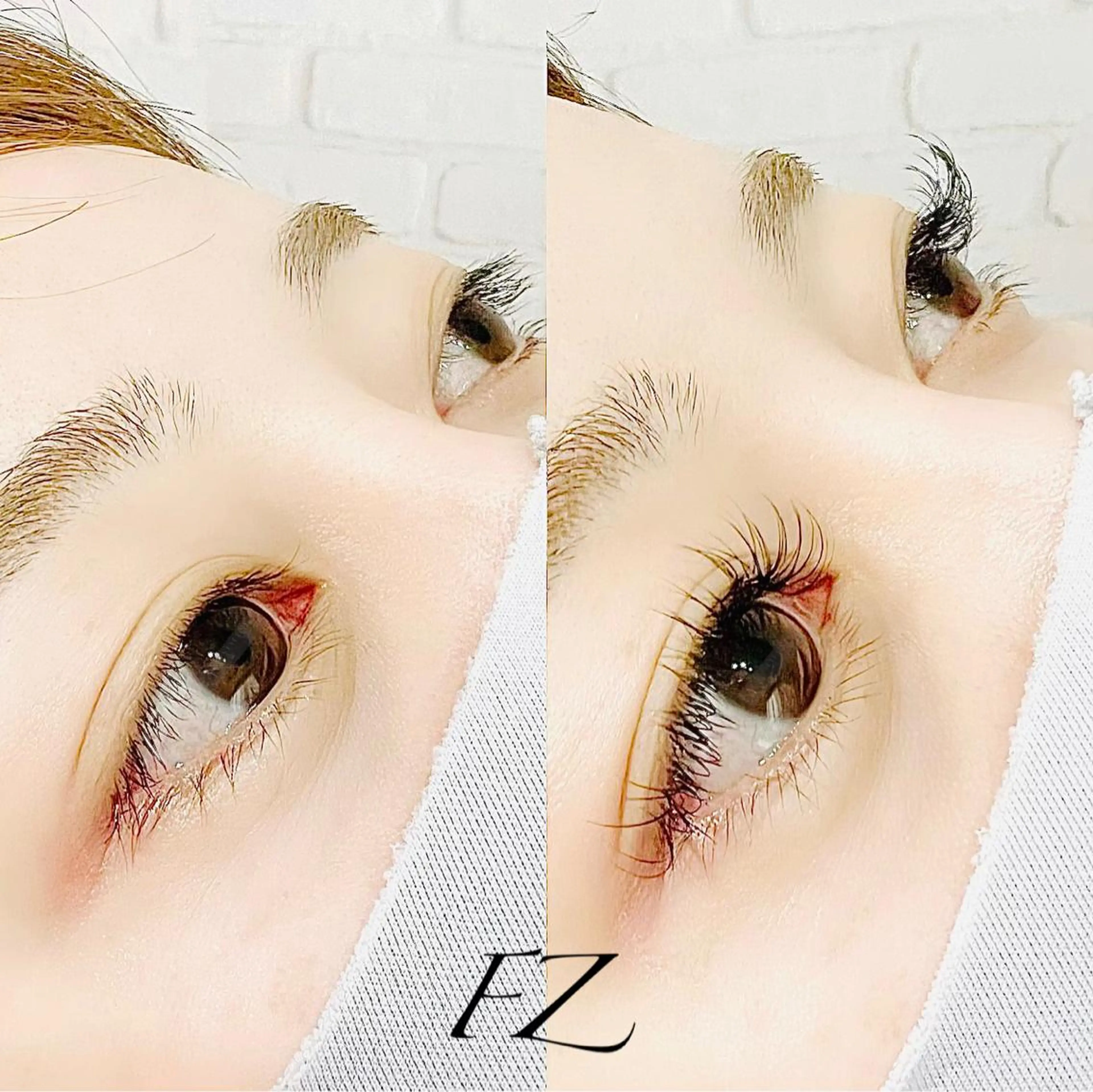 マツエク・マツパ ケラチンラッシュリフト バインドロック 束感まつ毛 Cカール キュート マツエク eyelash presh yukaのマツエク・マツパデザイン