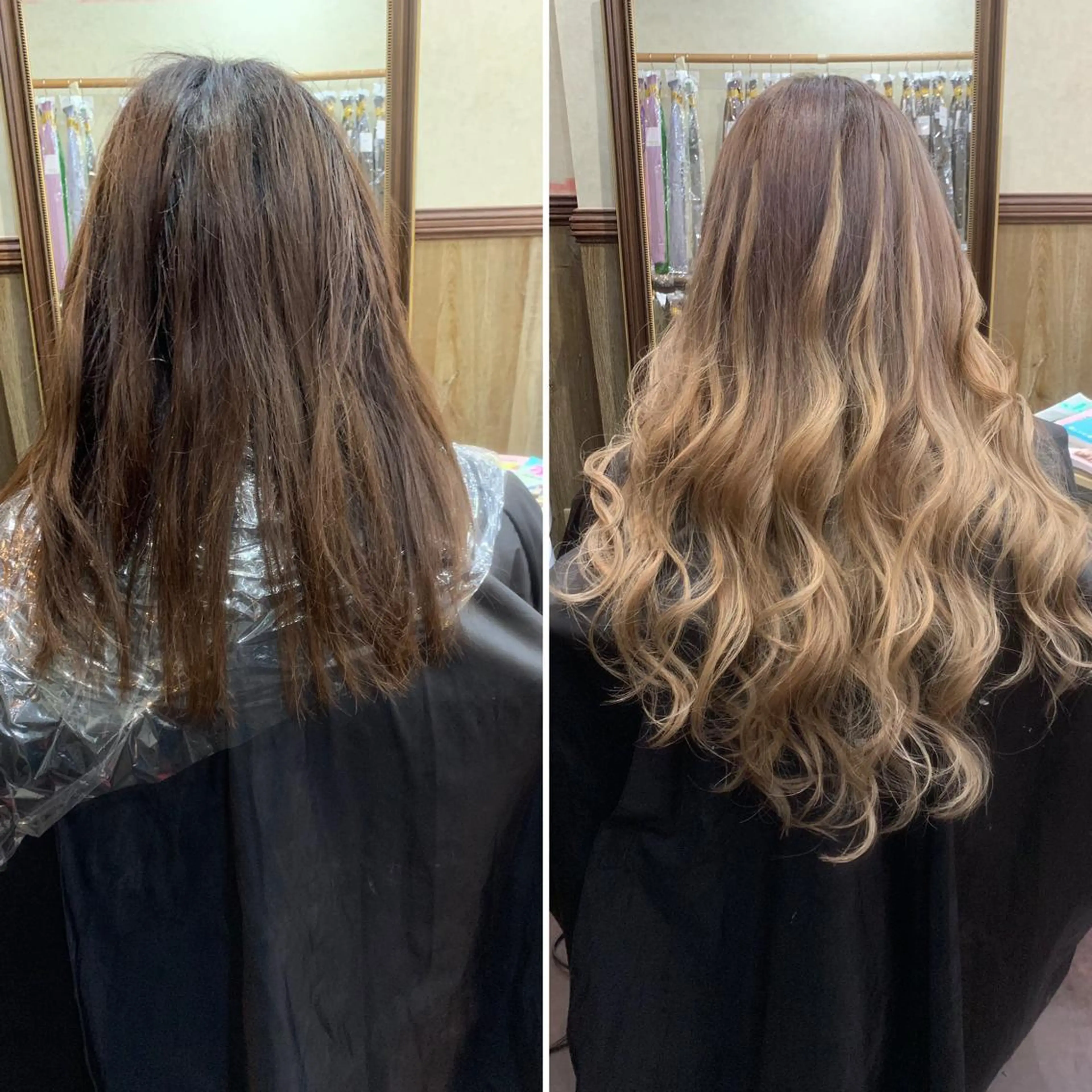 ロング エクステ エクステ専門店 Rのヘアスタイル