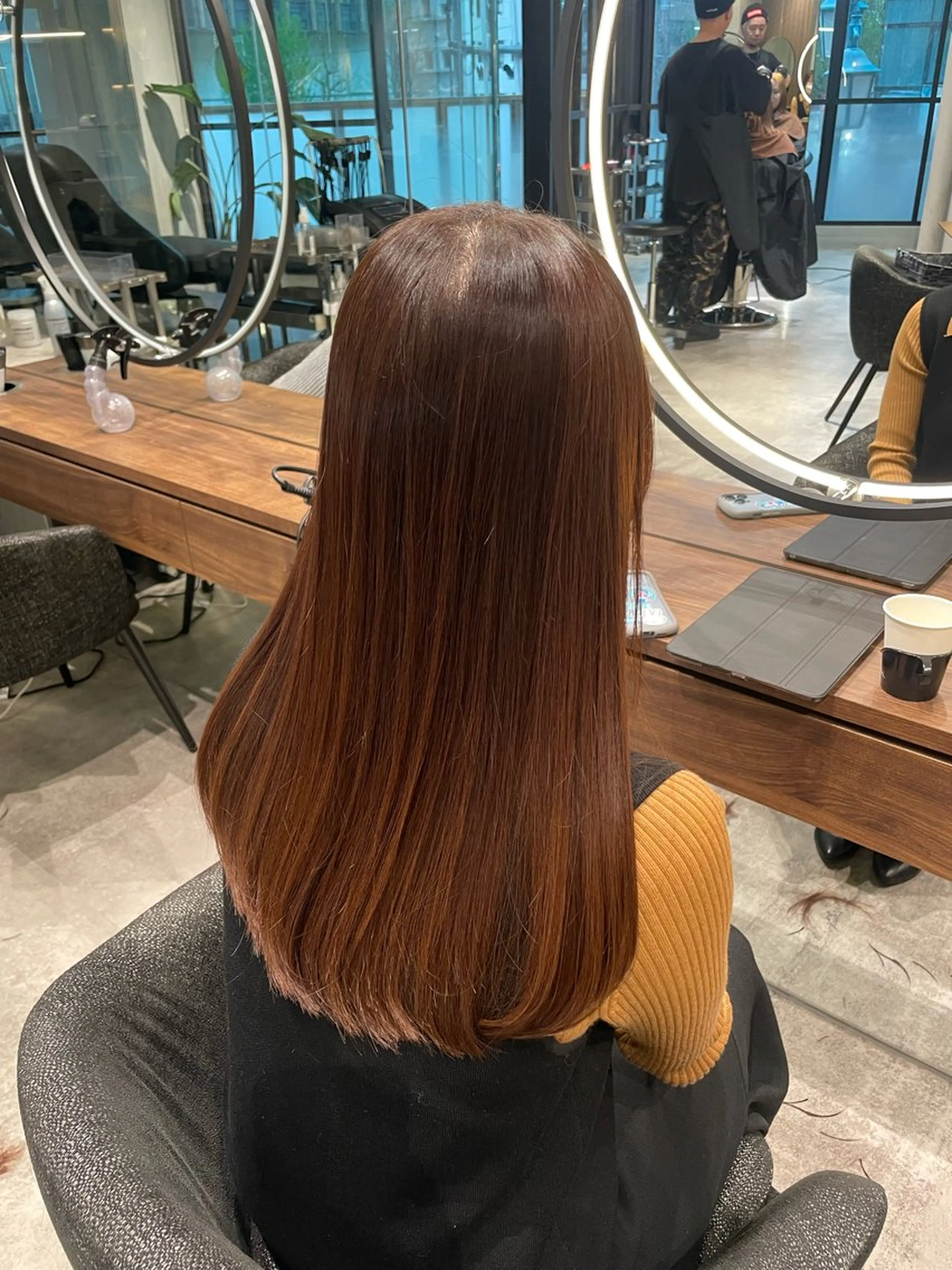 ロング カラー Toiro 新宿所属・新宿/新宿三丁目 yuinaのヘアスタイル