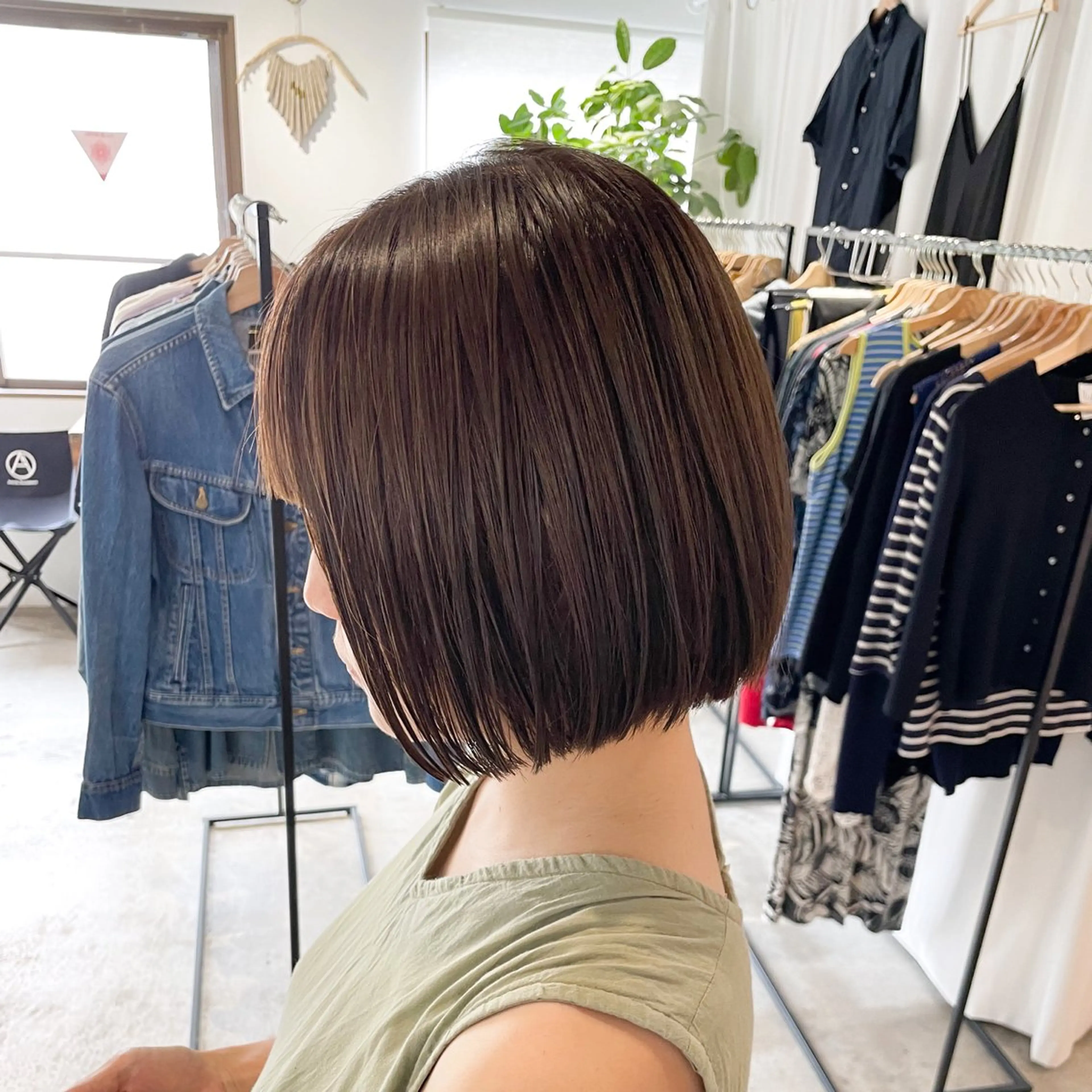 ショート カラー ボブ カット ヘアカラー トリートメント Takuma Suzuki中目黒のヘアスタイル