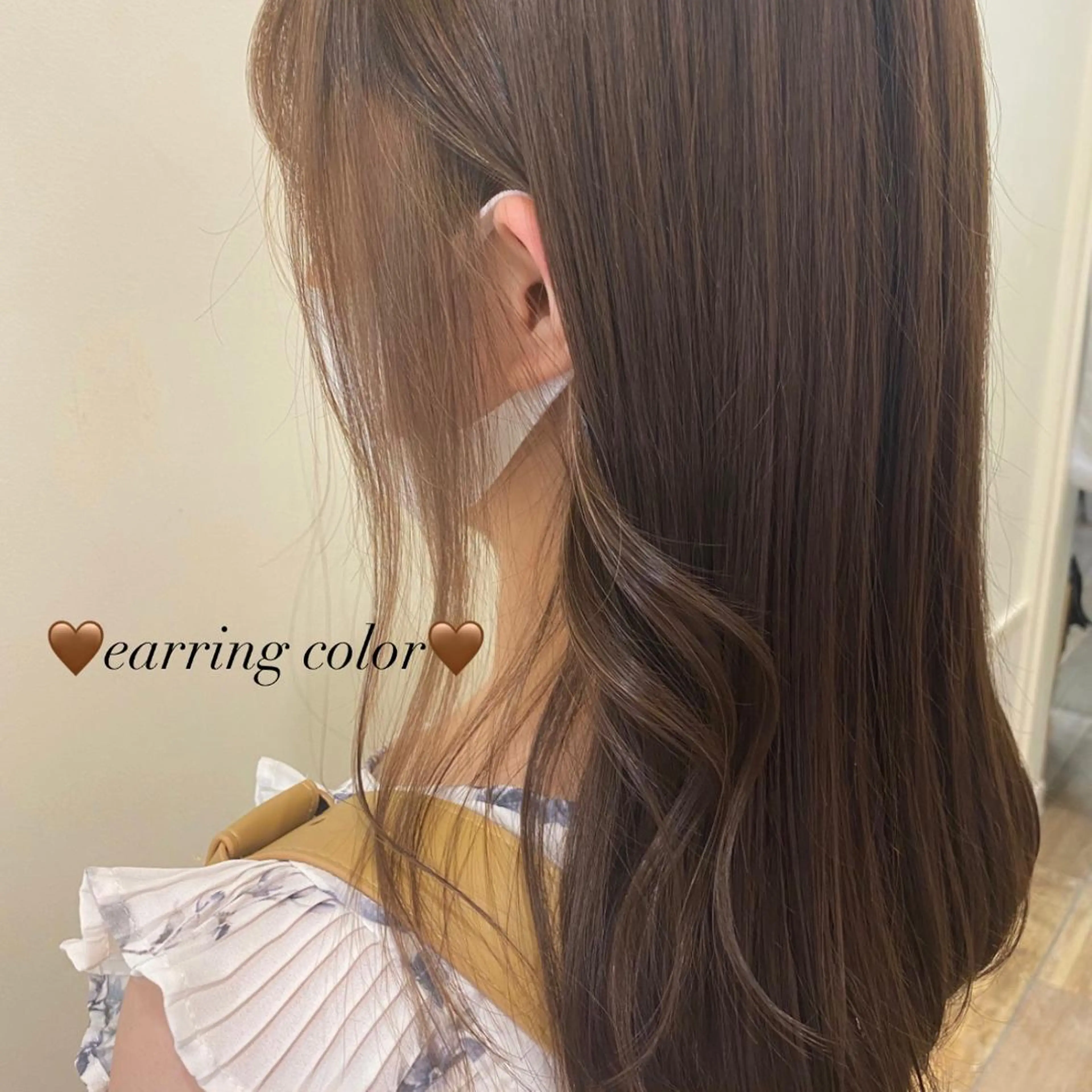 ロング ヘアカラー 艶カラー/韓国風ヘア 💎shioneのヘアスタイル