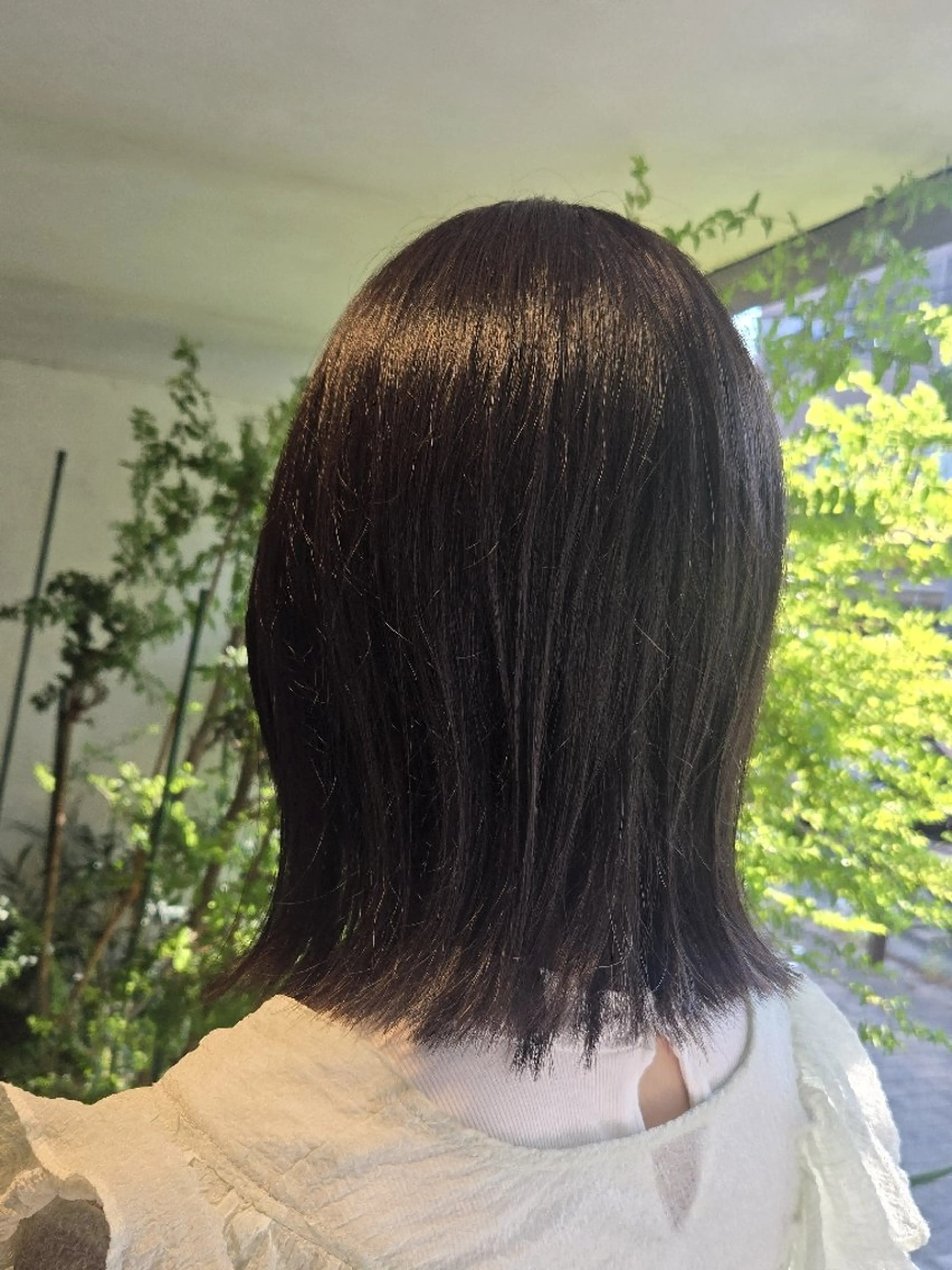 ミディアム カラー カット トリートメント 韓国好き🇰🇷 美容師MIKUのヘアスタイル
