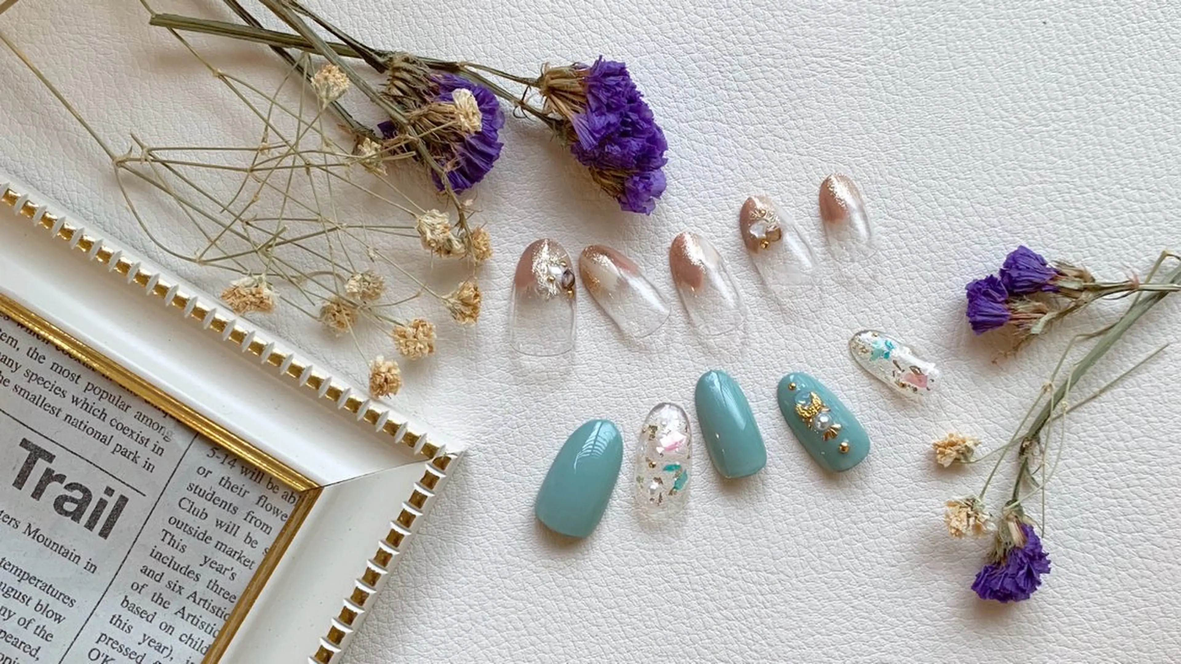 ネイル Aube Nail 佐藤のネイルデザイン