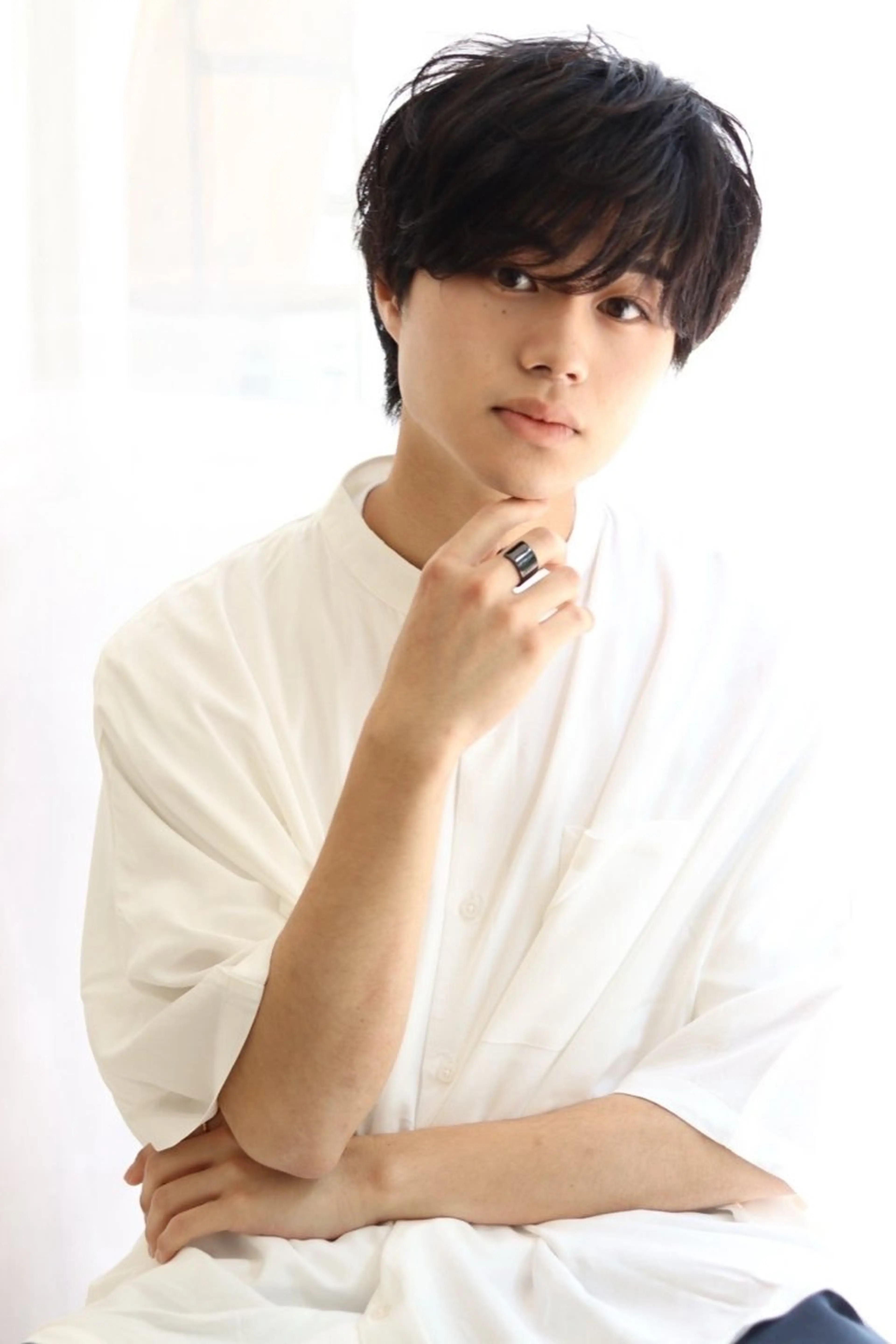 メンズ ツヤ髪縮毛矯正🌈✨ 髙橋青心奏のヘアスタイル