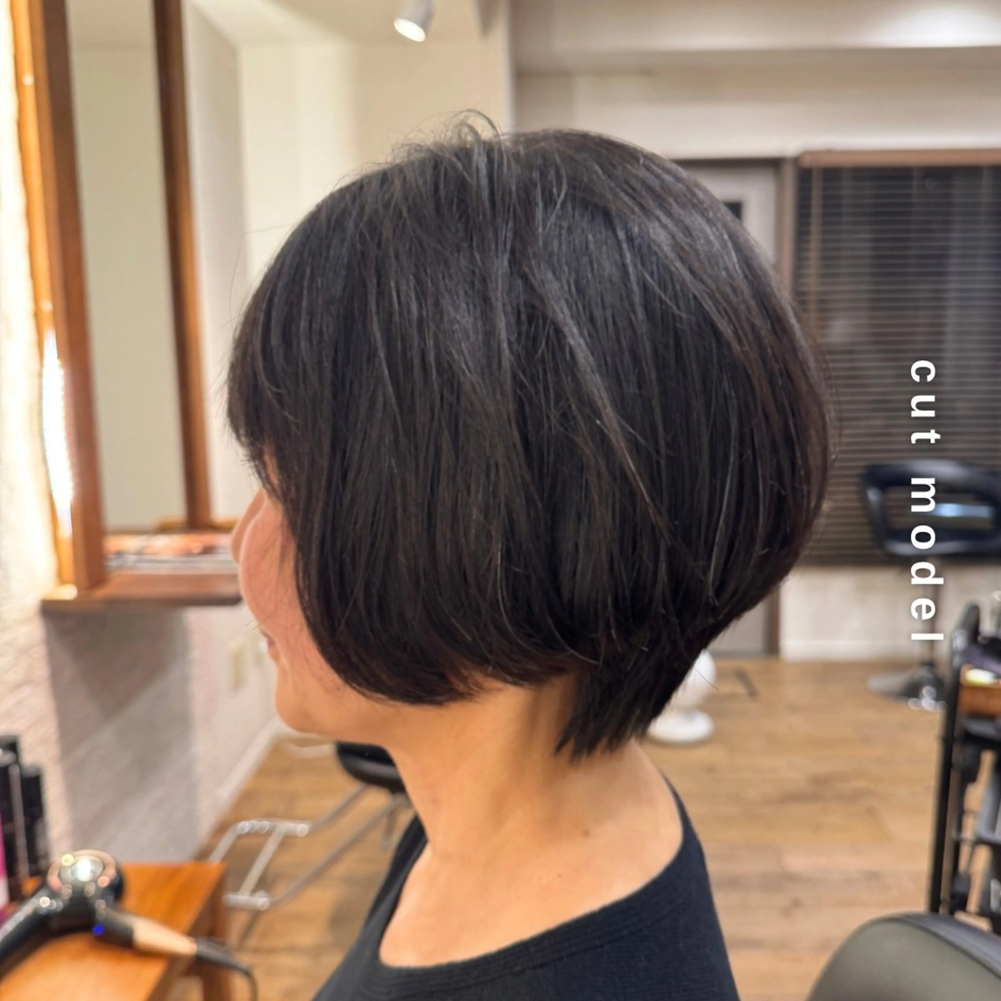 ショート ショートヘア カット トリートメント Hair&Make newer所属・しんのすけ /モデルさん募集中のヘアスタイル