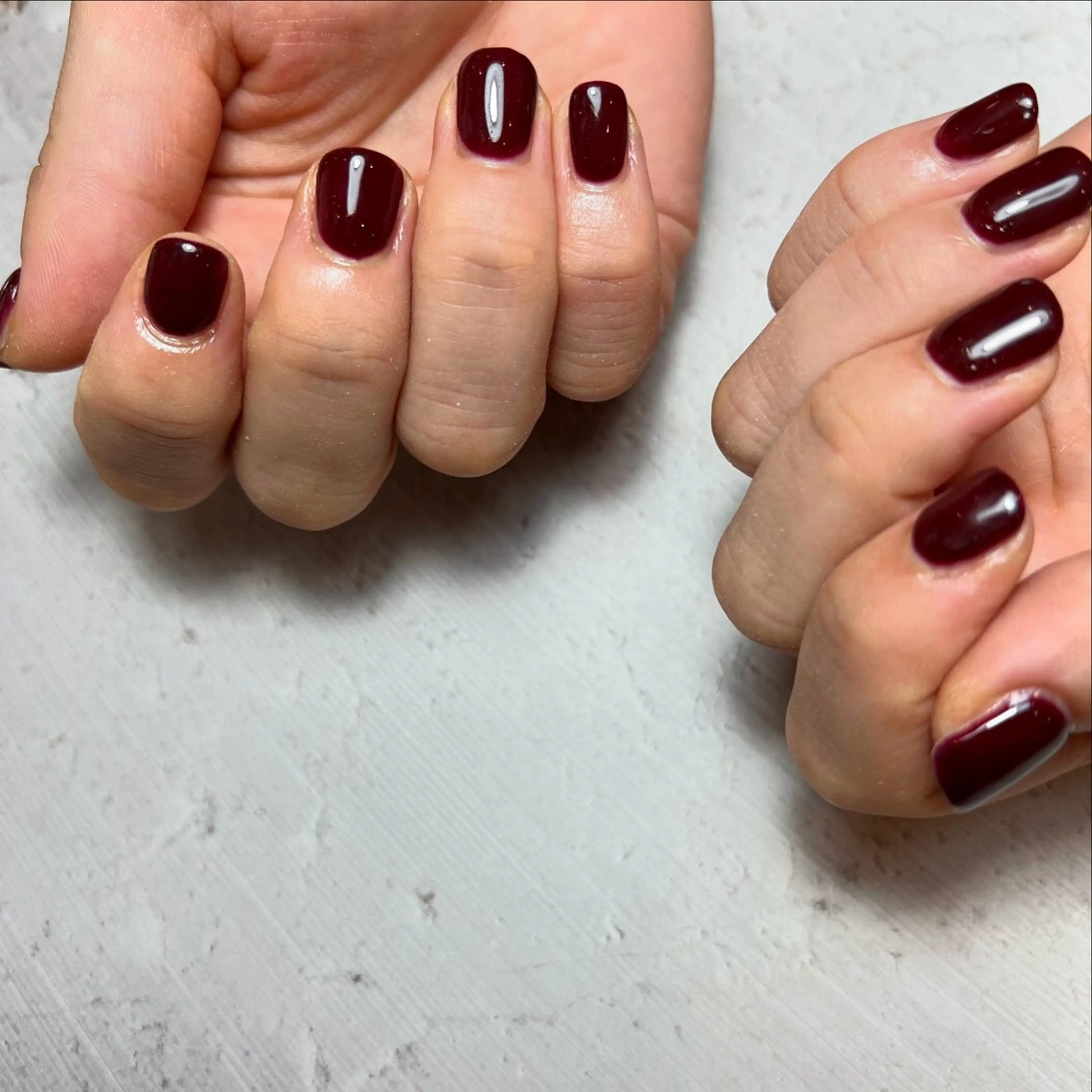 ネイル ワンカラーネイル twin .のネイルデザイン