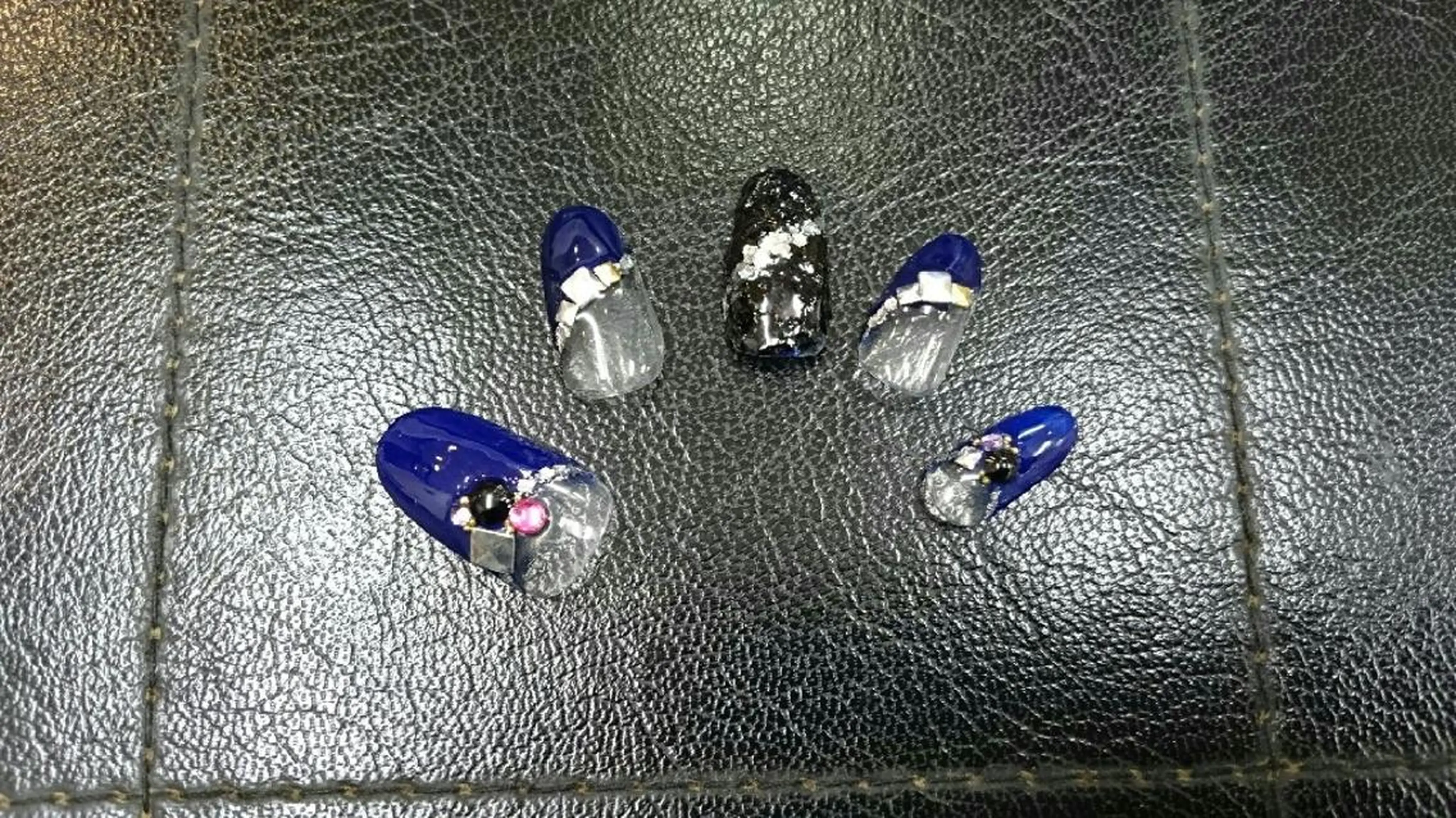 セミロング ロング ネイル nail salon Blancのネイルデザイン