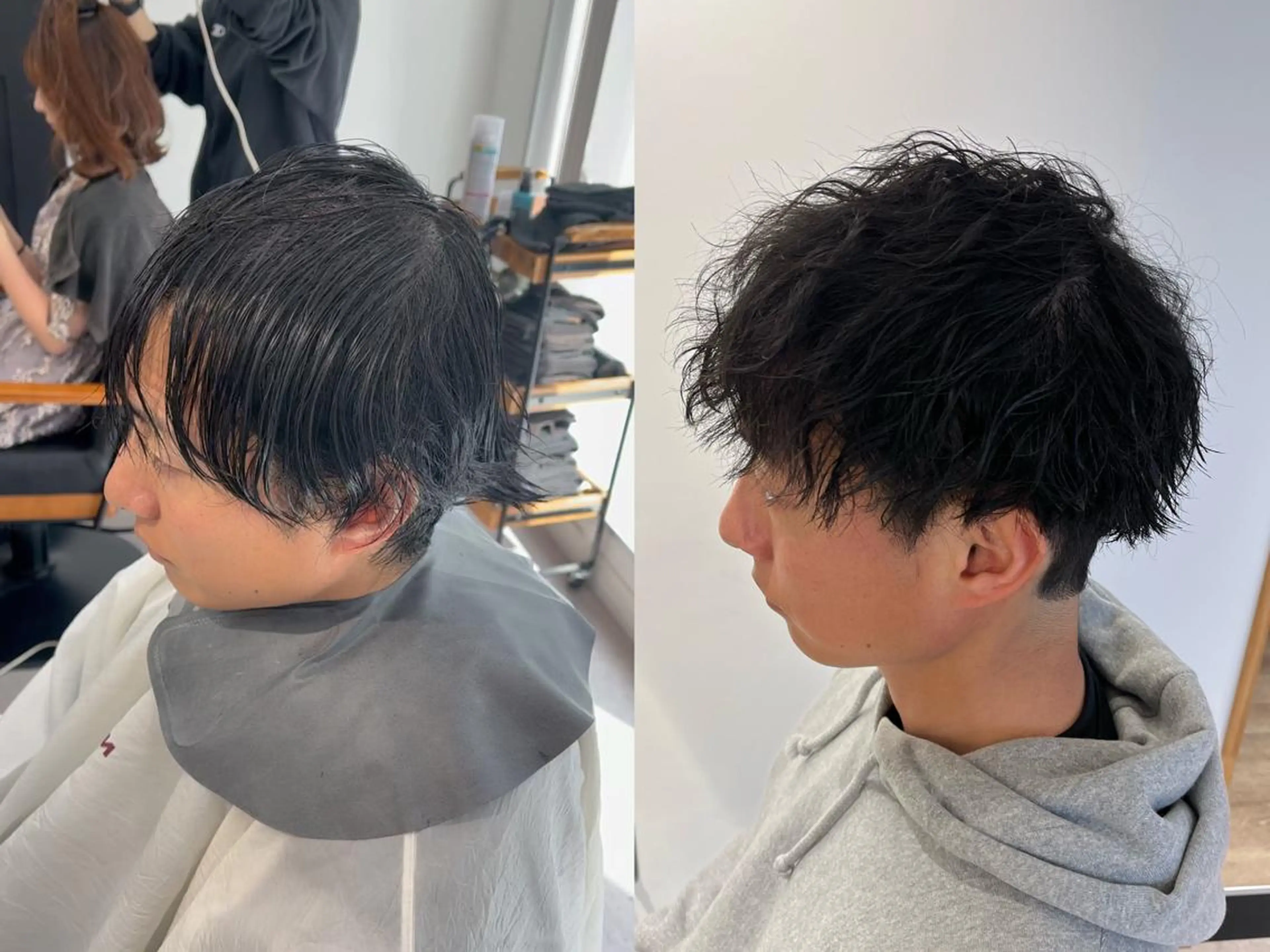 パーマ メンズ ✨メンズパーマ特化 アリサ✨のマツエク・マツパデザイン