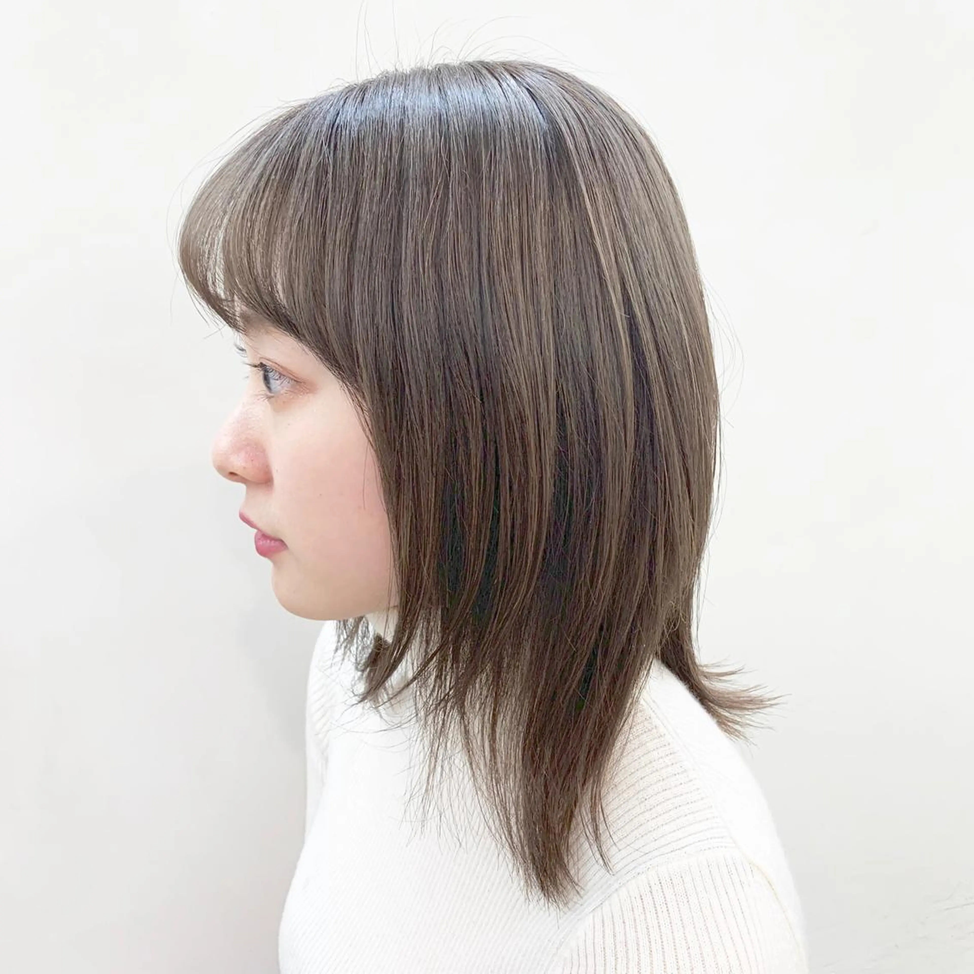 ミディアム GO TODAY シェアサロン 銀座Arc店所属・デジタルパーマ🫧 韓国風ヘア🫧サクラのヘアスタイル