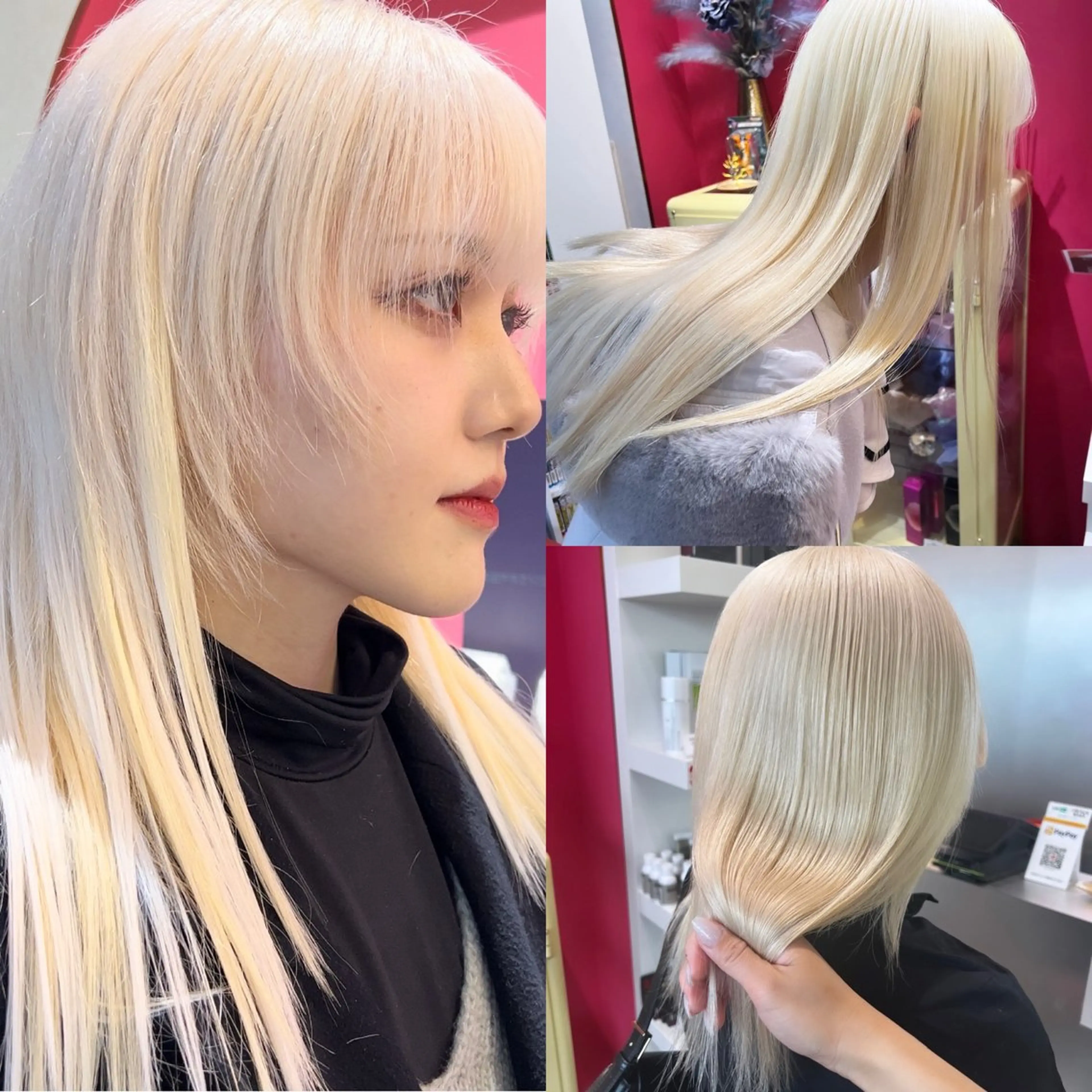 ロング カラー カット ヘアカラー box  mico. mutsumiのヘアスタイル