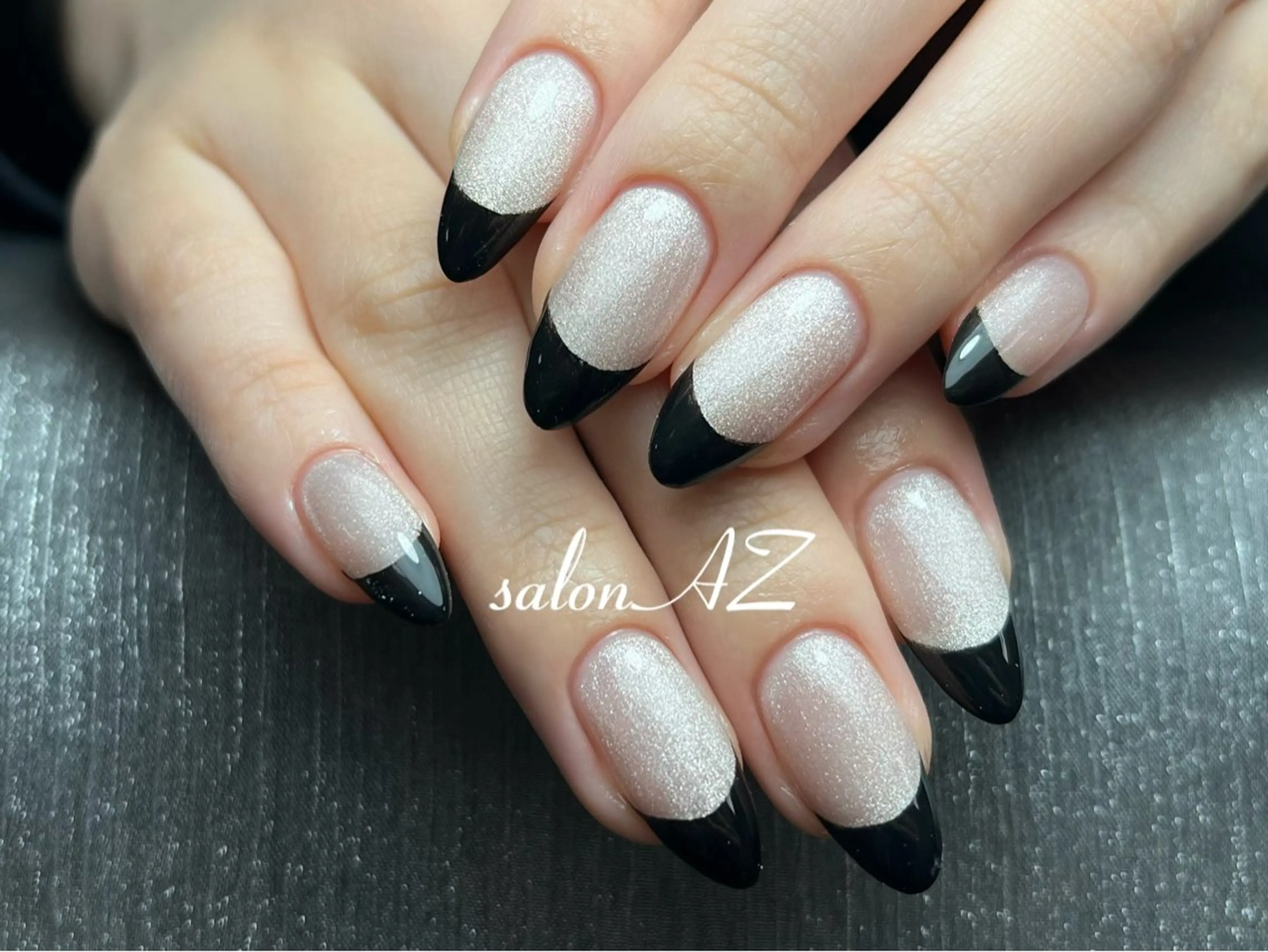 ネイル 桜ネイル 長さ出し フットネイル フレンチネイル ジェルネイル ハンドネイル salonAZ トップネイリストのネイルデザイン