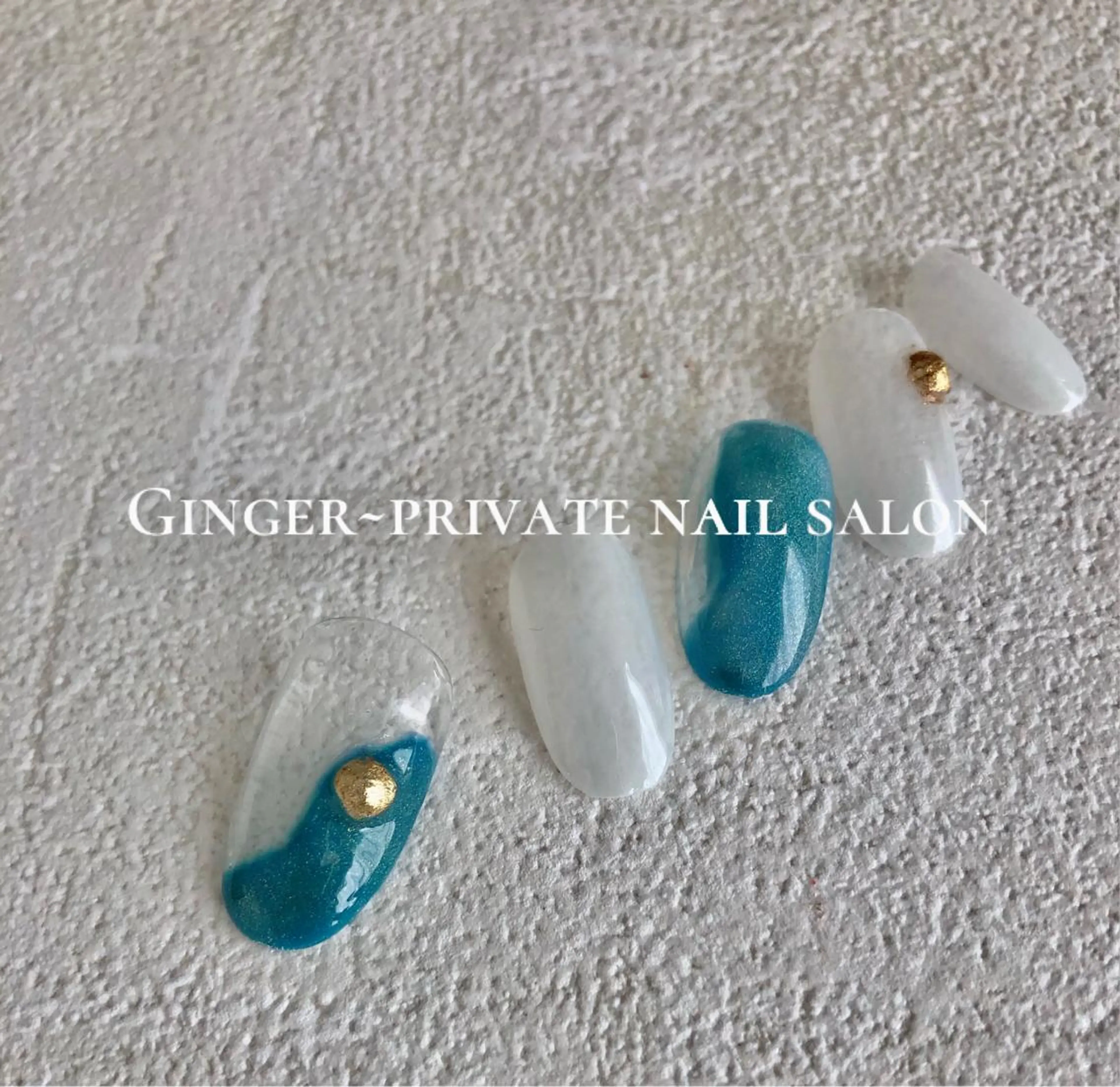 ネイル フットネイル グラデーション ニュアンスネイル オフィスネイル GinGer nail salonのネイルデザイン