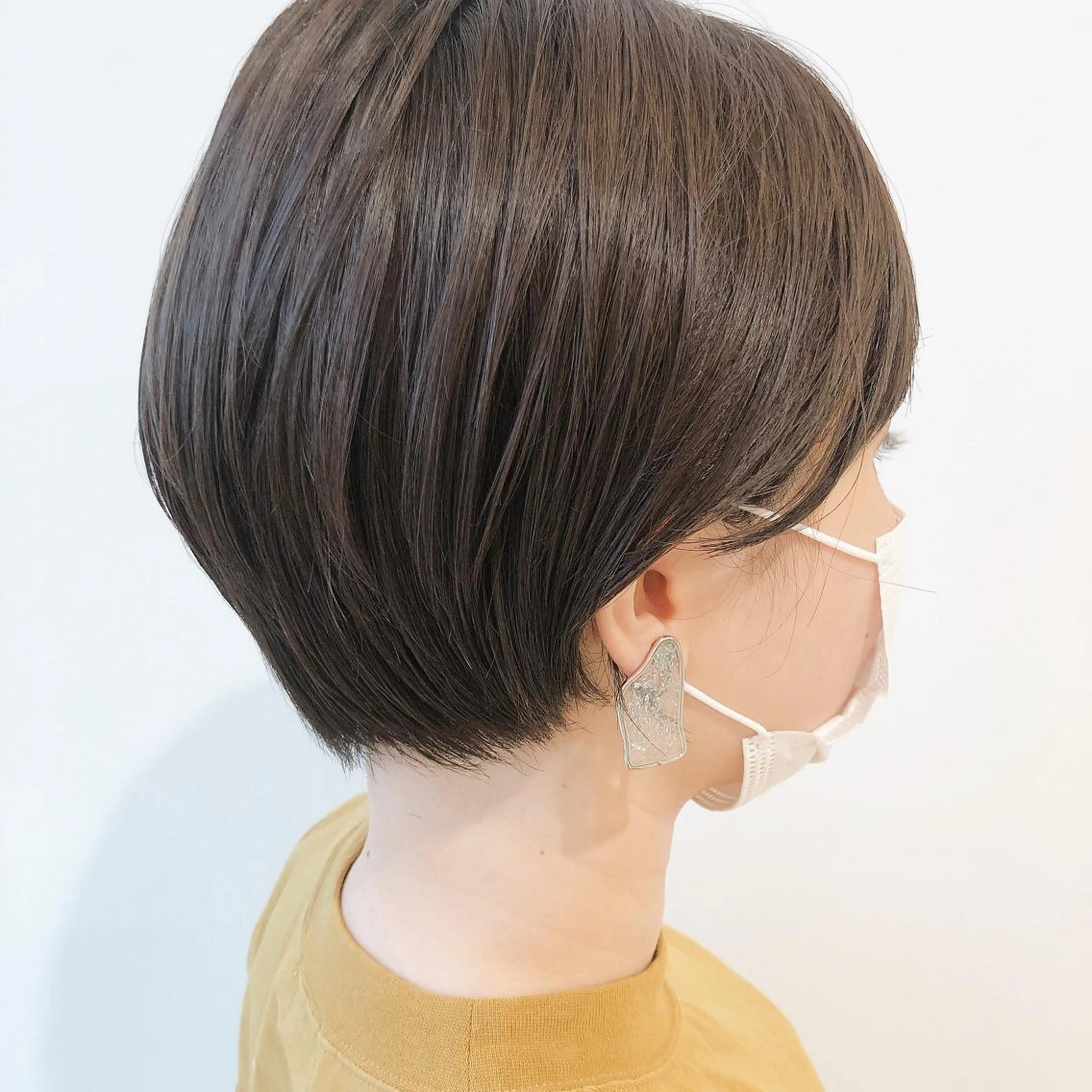 ショート ショートヘア ヤマモト マイのヘアスタイル