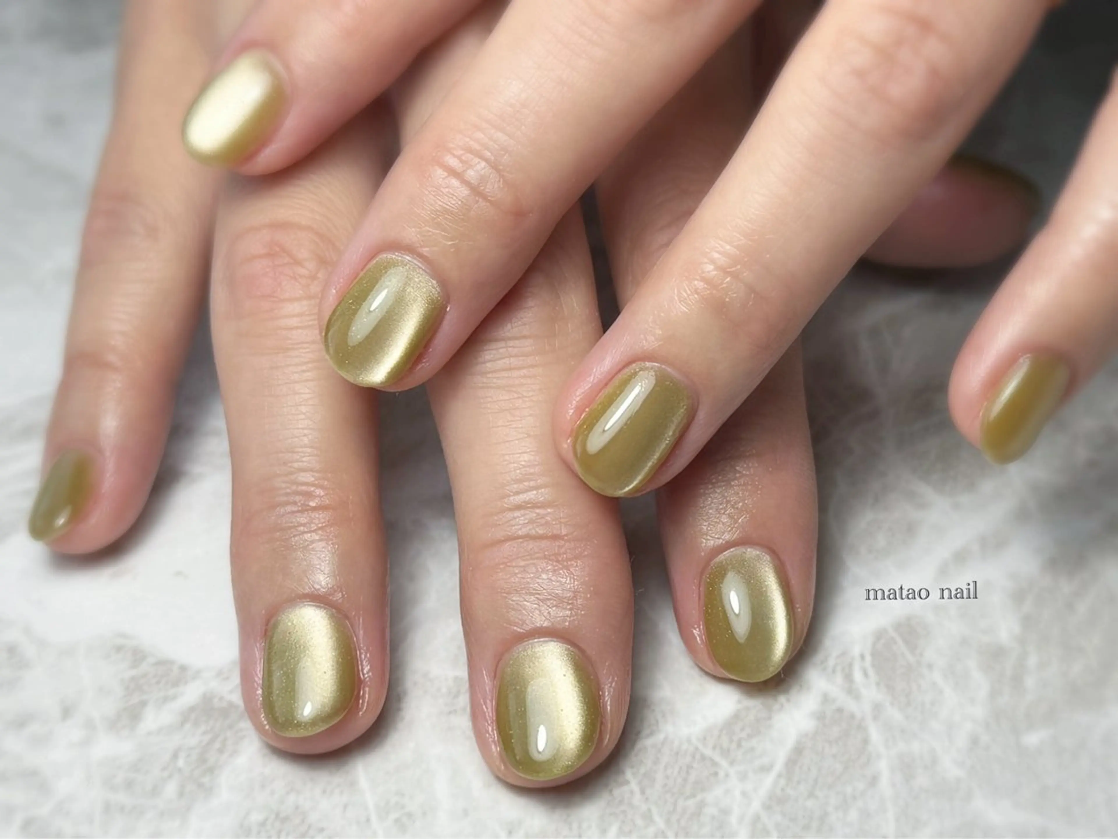 ネイル マグネットネイル ハンドネイル matao nailのネイルデザイン
