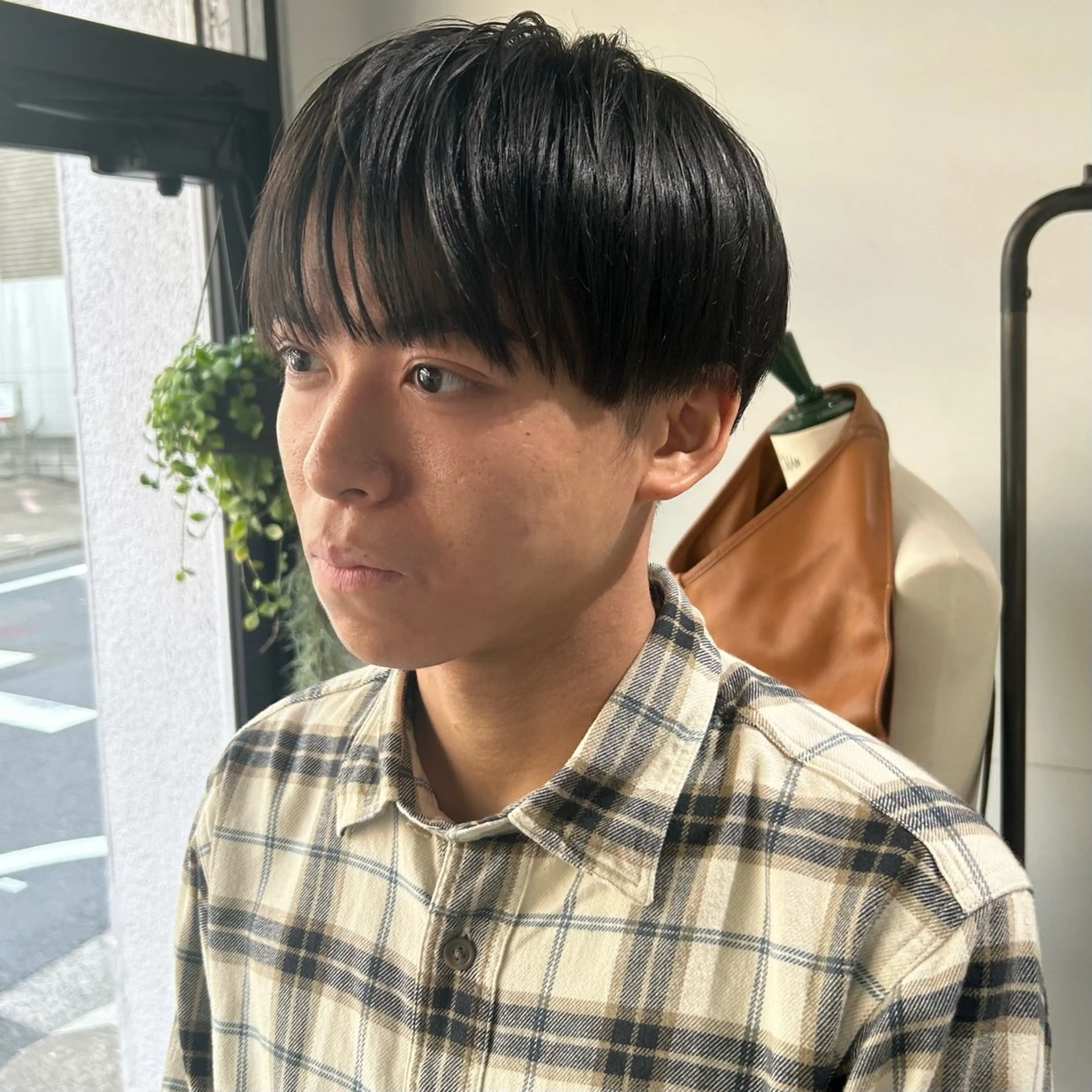 ショート メンズ マッシュ ショートヘア men’s cut /岡本望愛のヘアスタイル