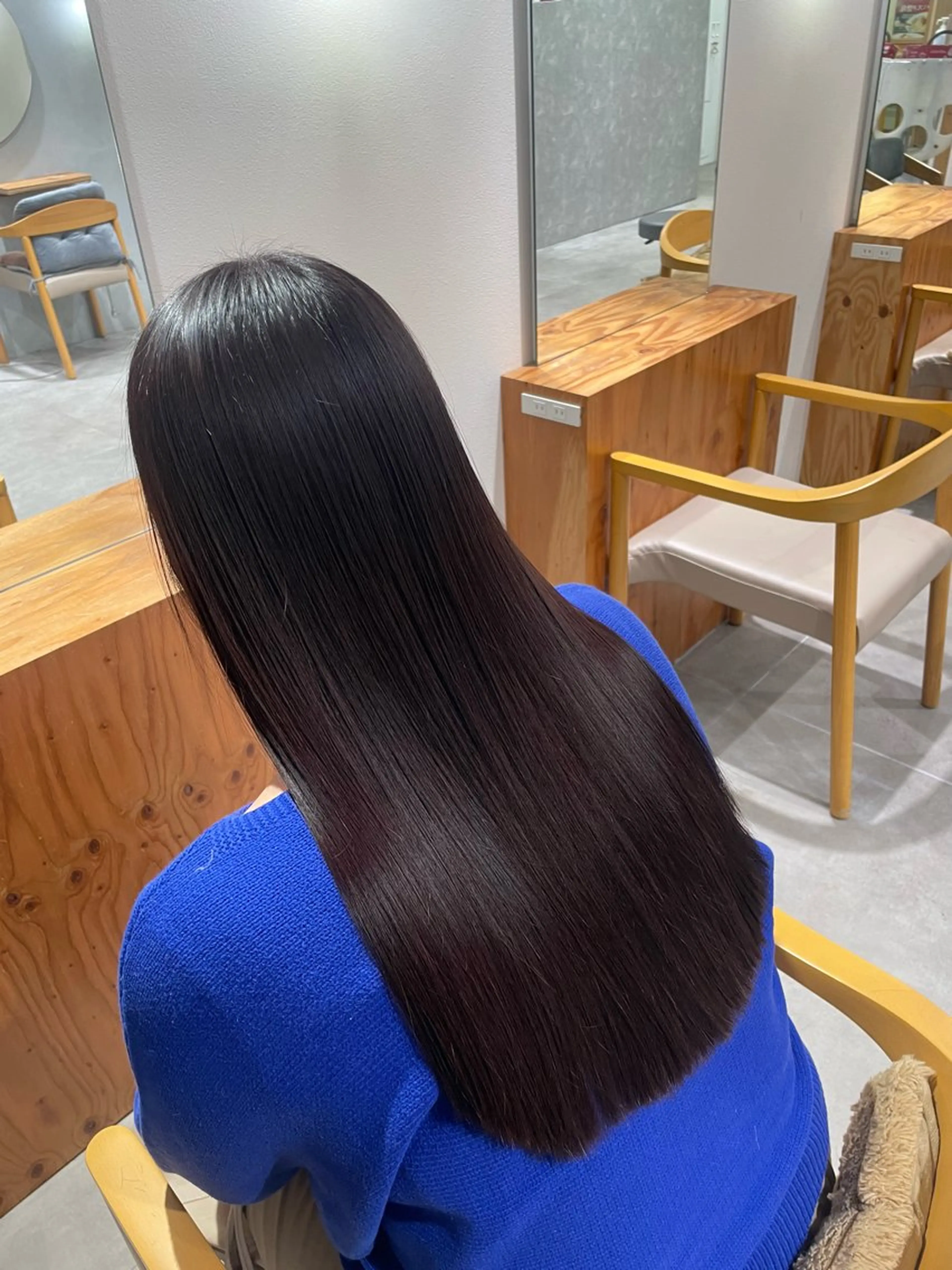 ロング 縮毛矯正 トリートメント 美髪と似合わせのサロンenn(エン)所属・enn天王寺藤本 大輝のヘアスタイル