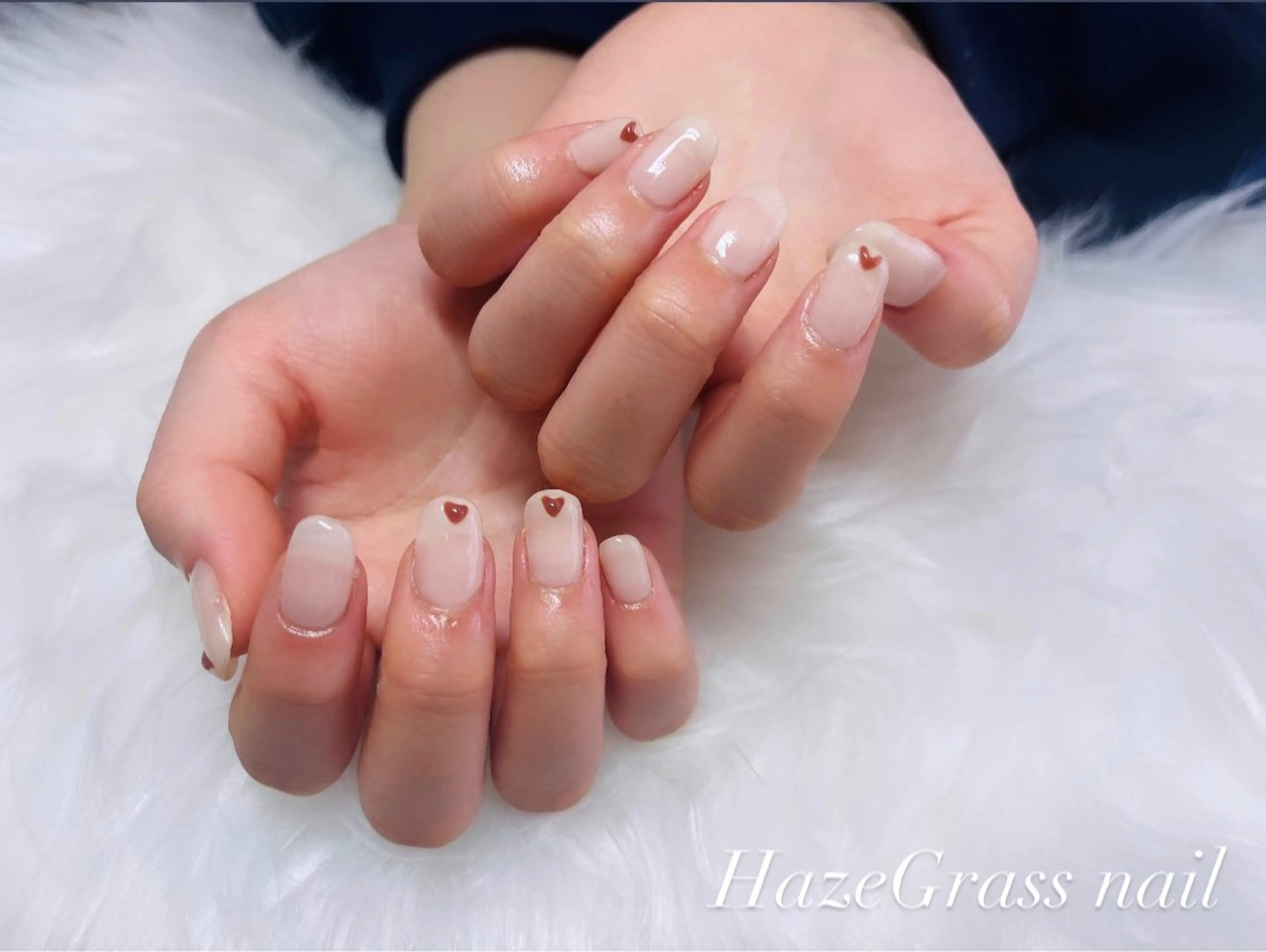 ネイル アートネイル ハンドネイル HazeGrass NAILのネイルデザイン