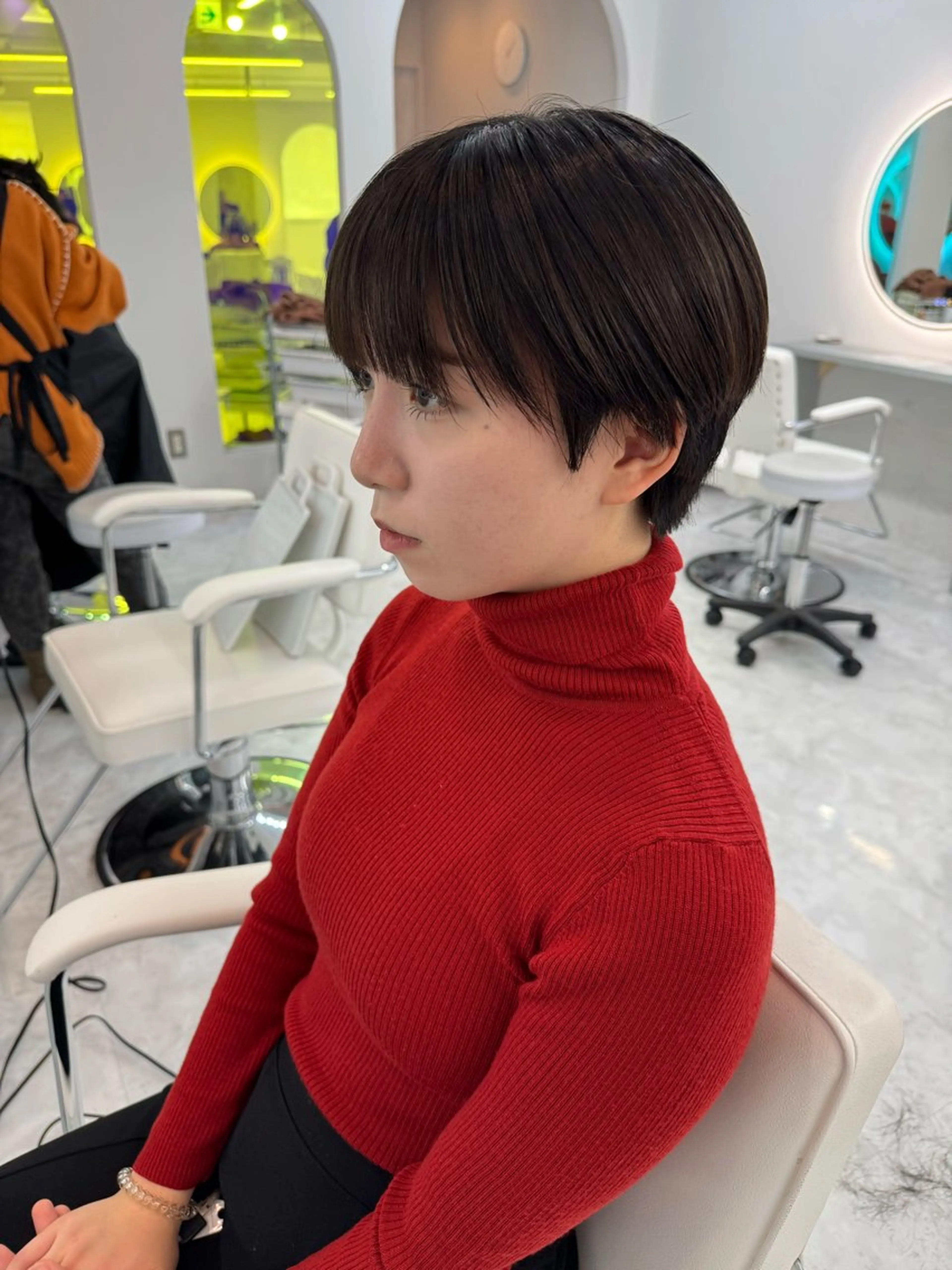 ショート 小嶌 啓太のヘアスタイル