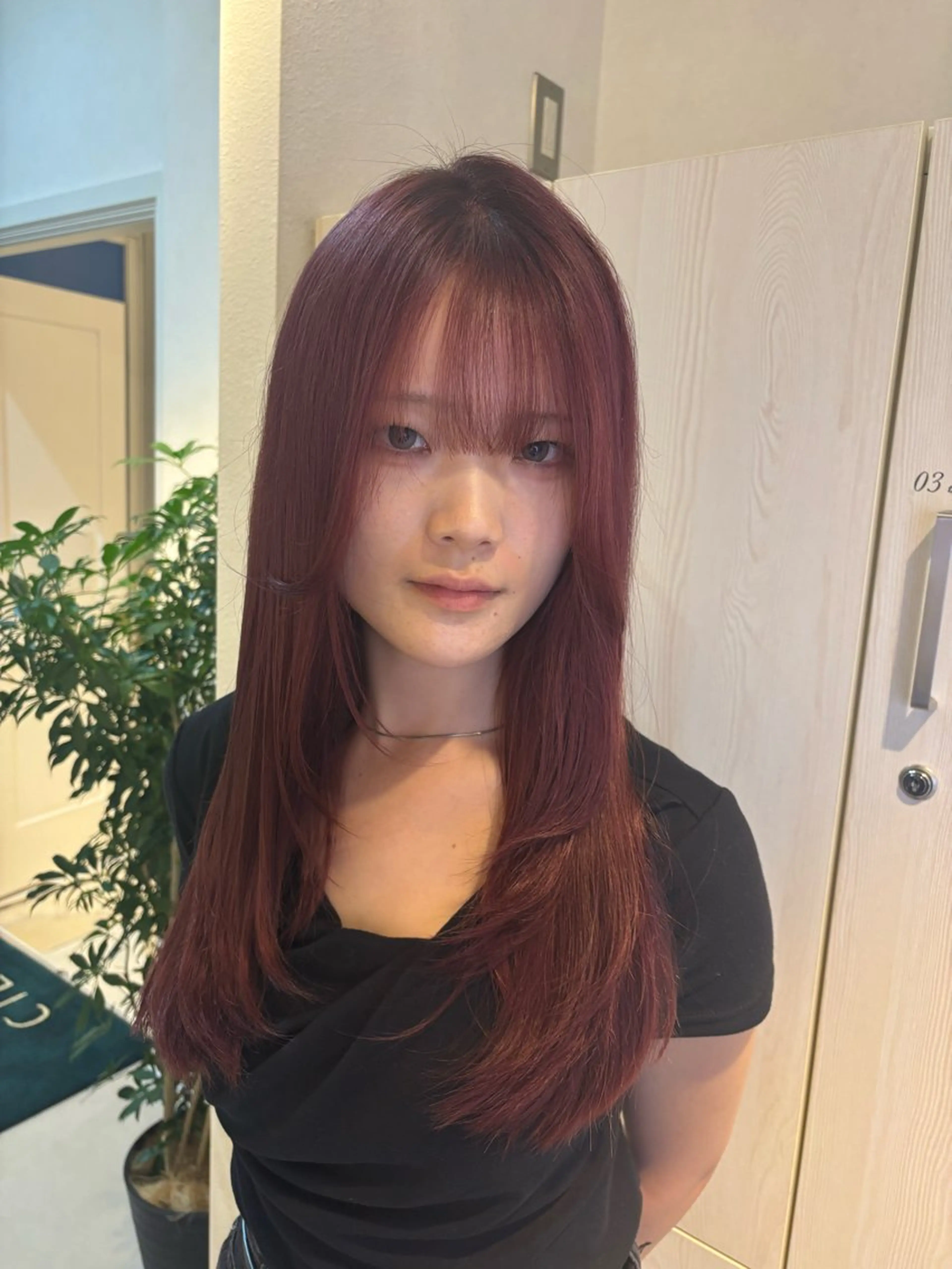 【Rena限定クーポン🎀】カット(ロングスタイル)+透明感カラー+オージュアベースTR🫧の写真