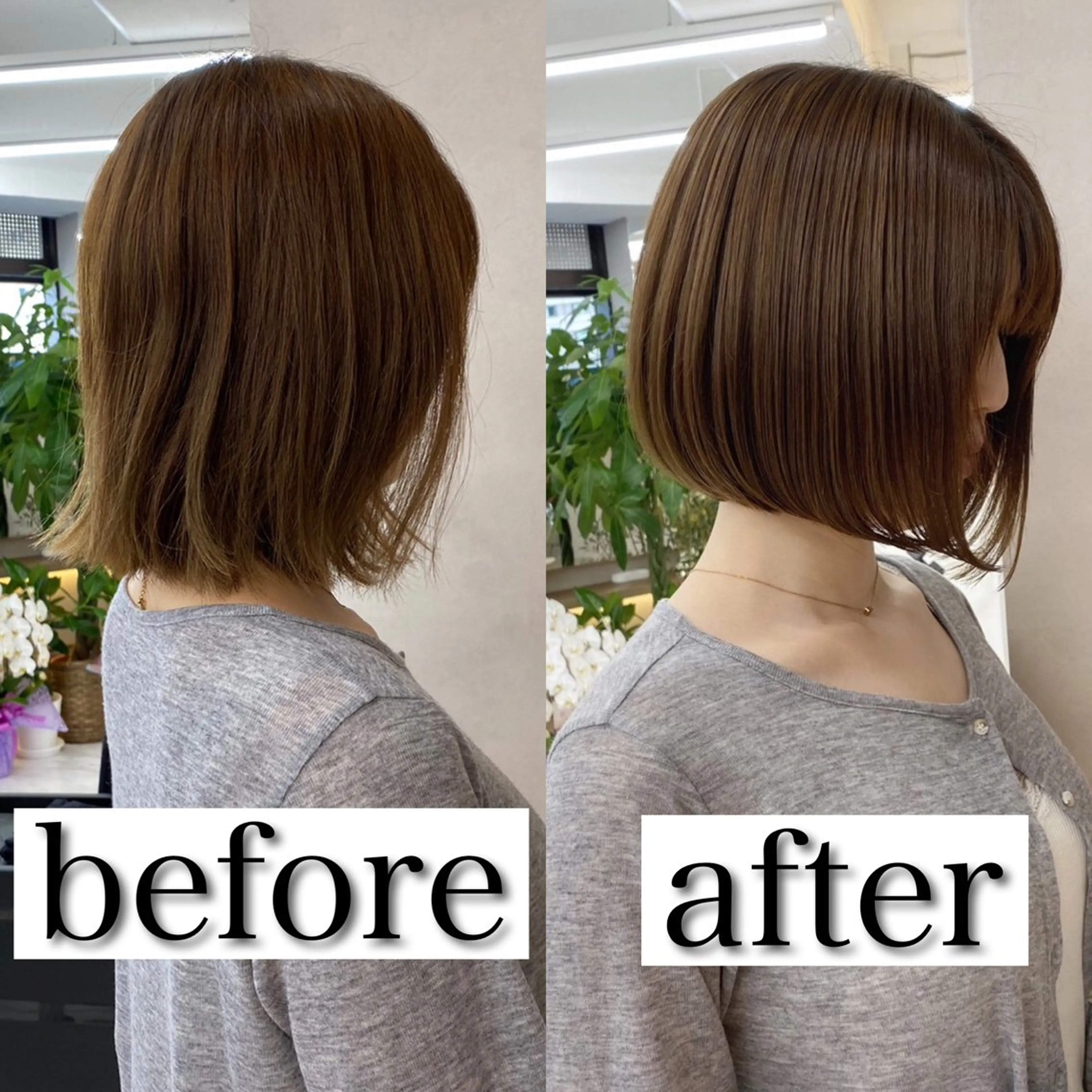 ショート カラー カット ヘアカラー トリートメント 池袋/似合わせ/縮毛 髪質改善【ugen】のヘアスタイル